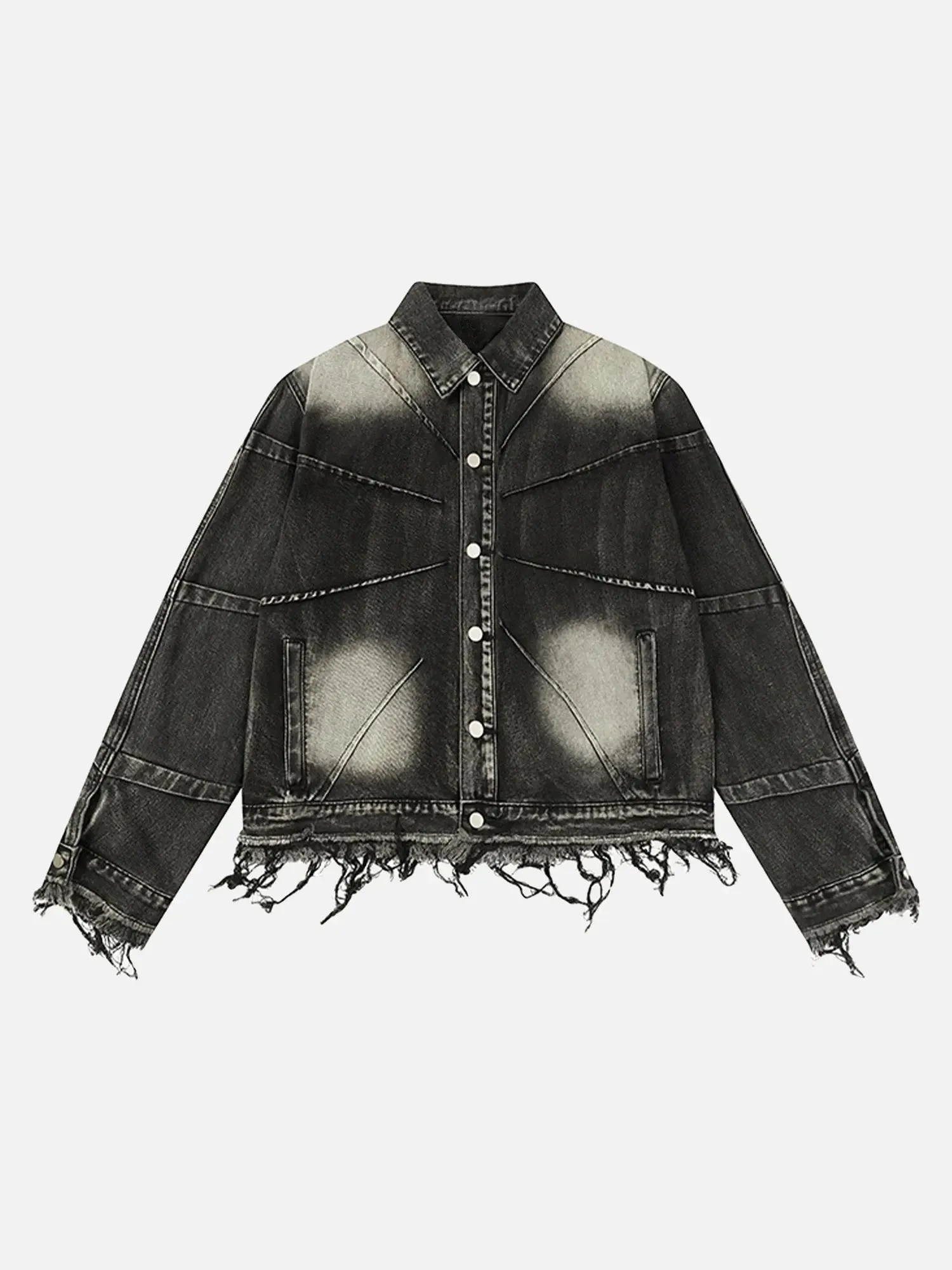 1984 American Street Fashion Heavy Industry Washed Denim Jacket