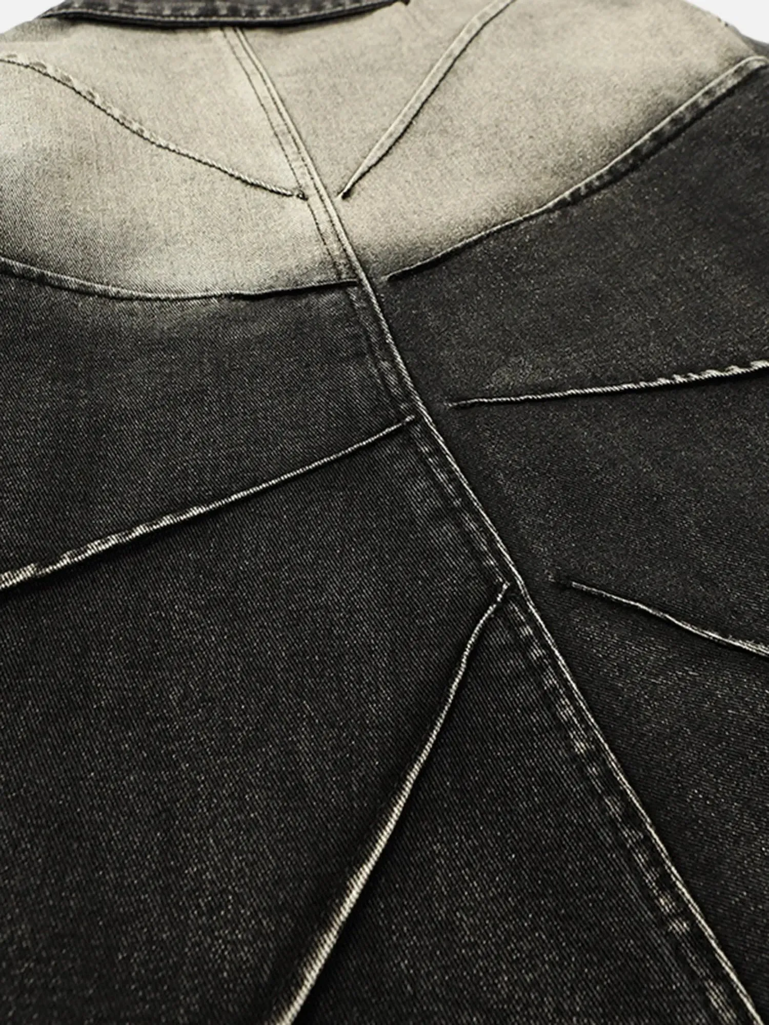 1984 American Street Fashion Heavy Industry Washed Denim Jacket