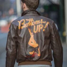 40th Anniversary Bottoms Up™ A-2 Pinup Jacket Z21T008