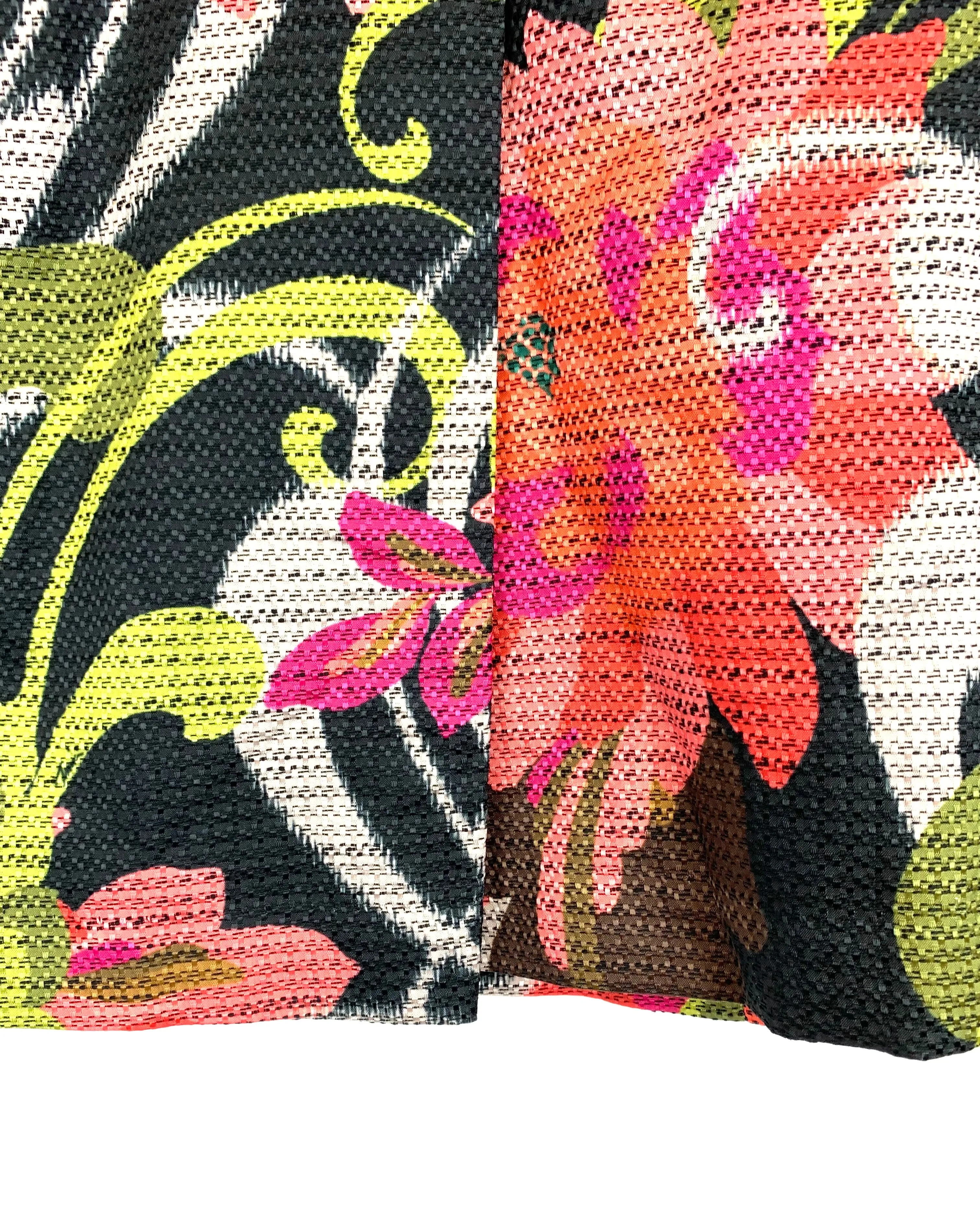 Abstract Floral Skirt - Size 2