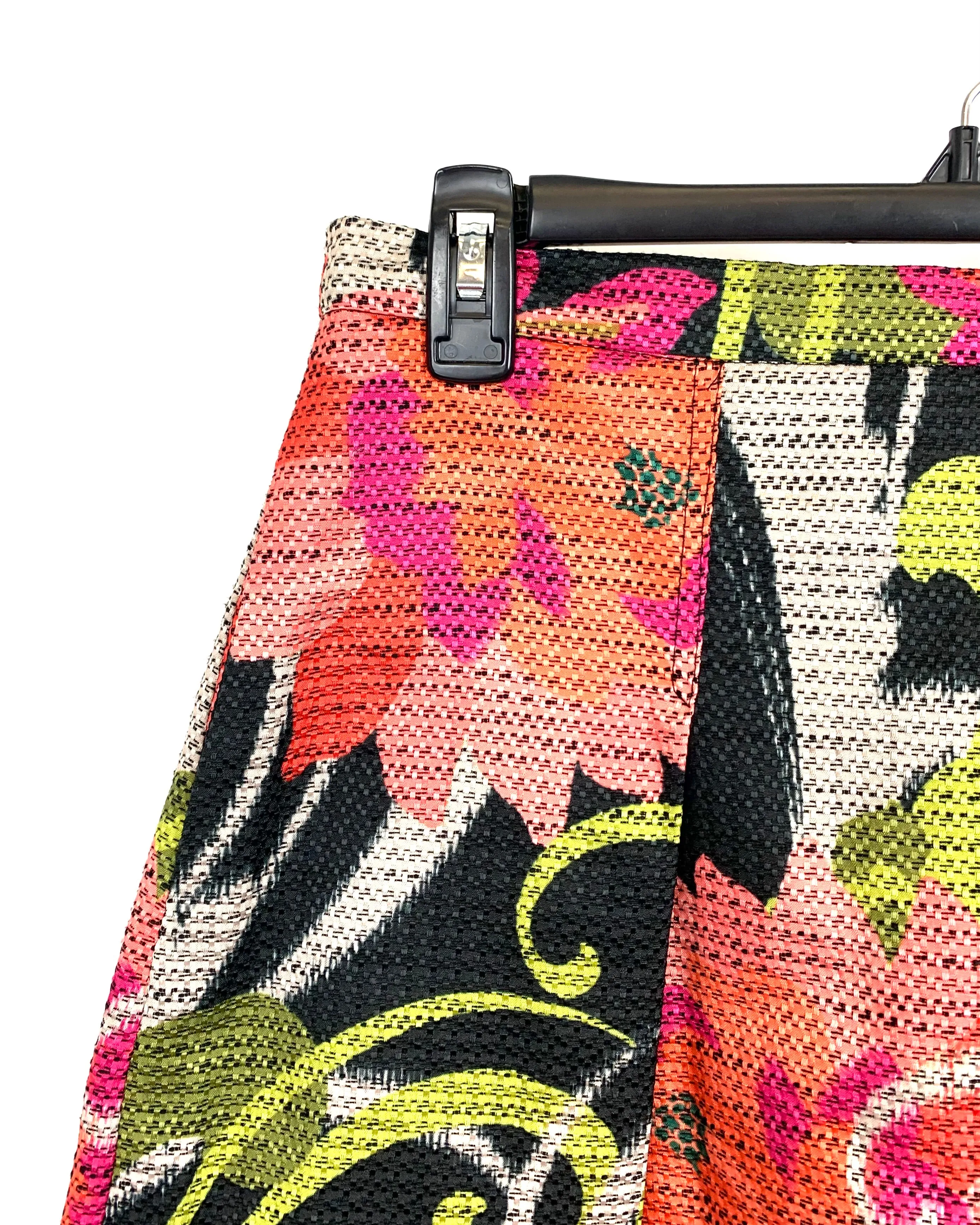 Abstract Floral Skirt - Size 2