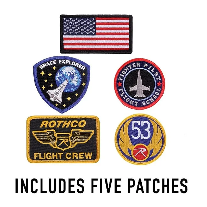 Adaptable MA-1 Flight Jackets with Patches