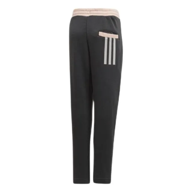 Adidas  Comfi Pant Little-Girls Training Pant Black/ Pink  Dj1462