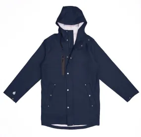 Adults Navy PU Splash Coat