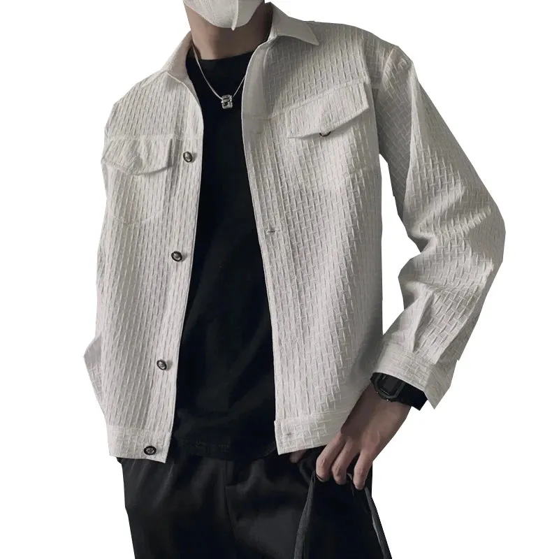 ADVBRIDGE  Spring and Autumn Men's Bomber Jackets Casual Male Outwear Windbreaker Solid Color Jacket Mens Baseball Slim Coats V122