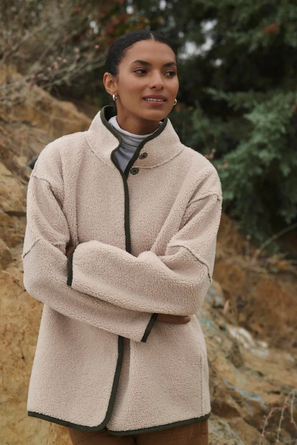 Albany Sherpa Reversible Jacket