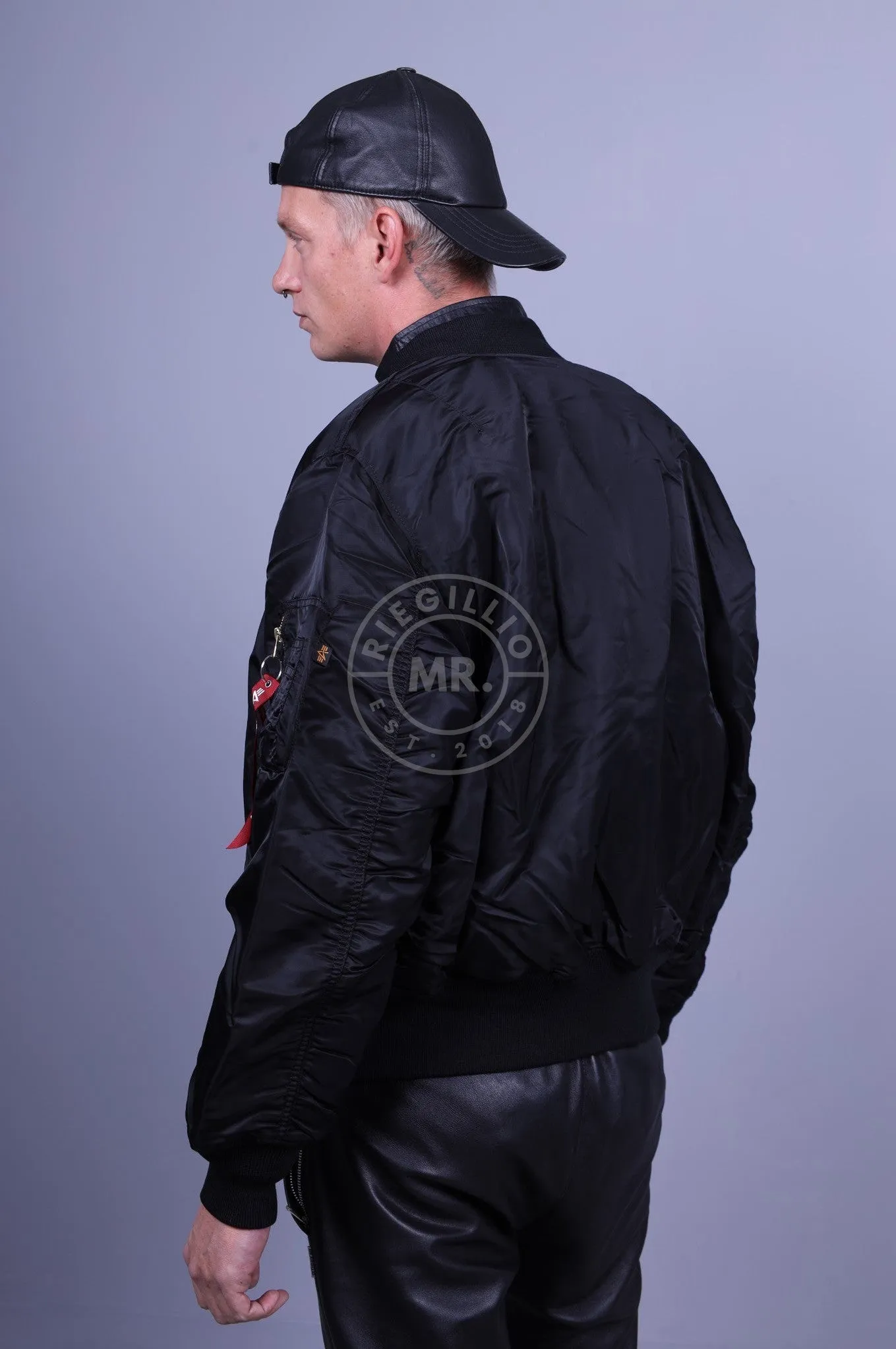 Alpha Industries MA-1 Bomber Jacket - Black