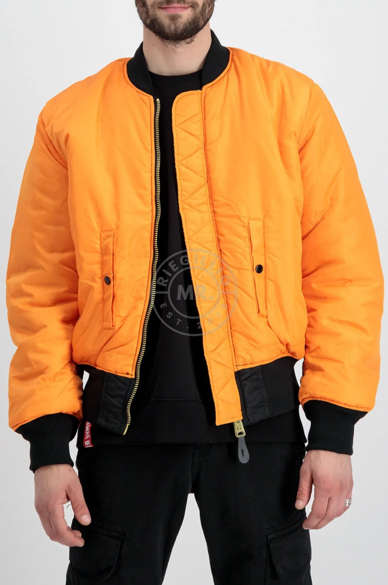 Alpha Industries MA-1 Bomber Jacket - Black