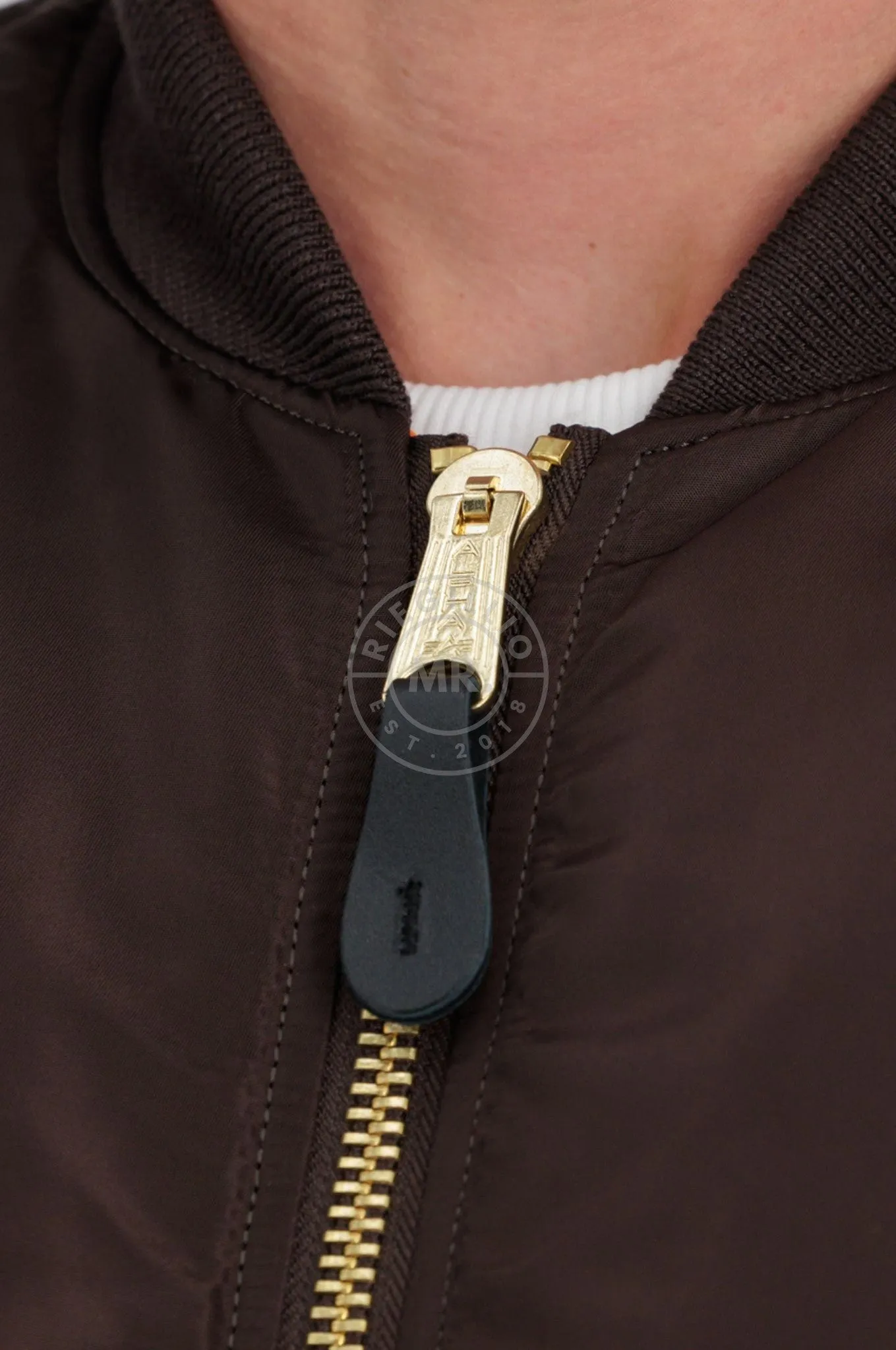 Alpha Industries MA-1 Bomber Jacket - Hunter Brown