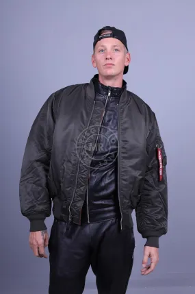 Alpha Industries MA-1 Bomber Jacket - Rep. Grey