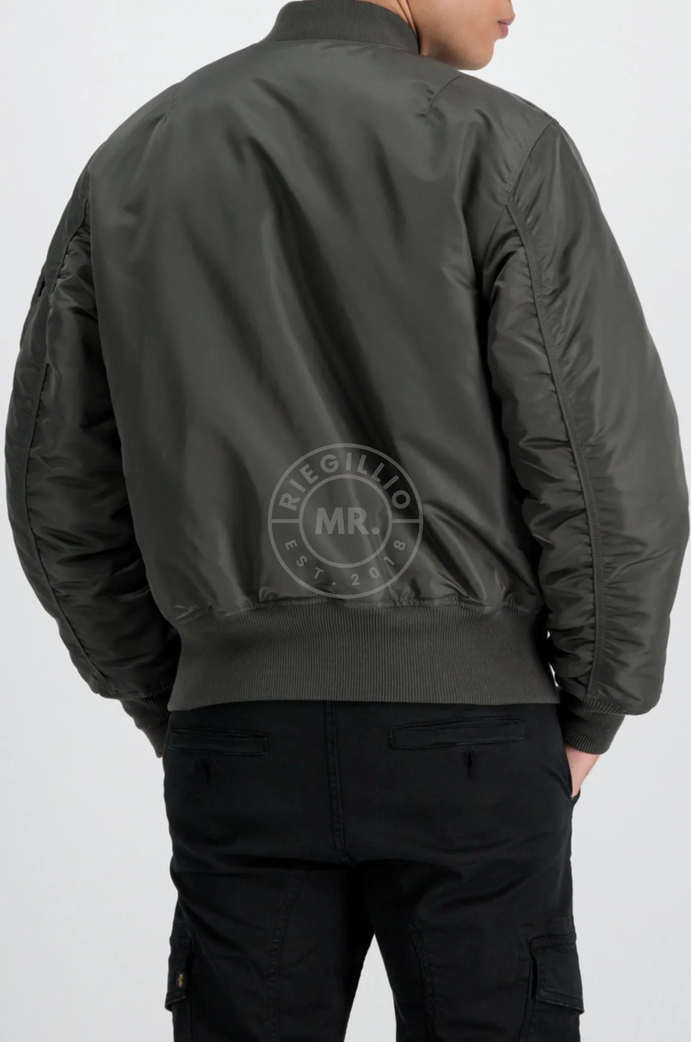 Alpha Industries MA-1 Bomber Jacket - Rep. Grey