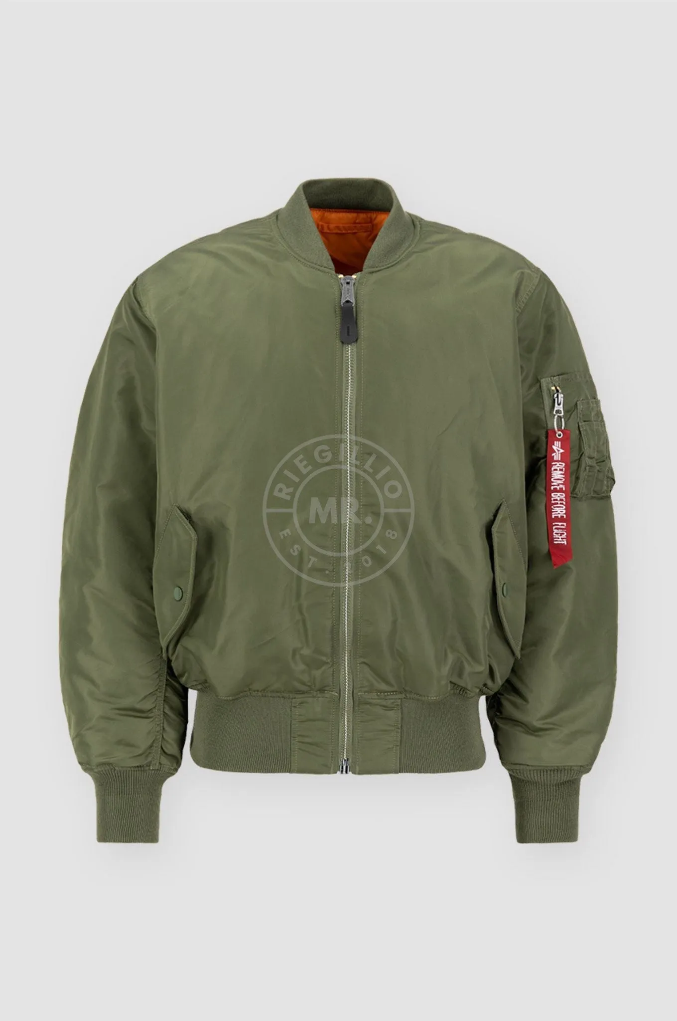Alpha Industries MA-1 Bomber Jacket - Sage Green
