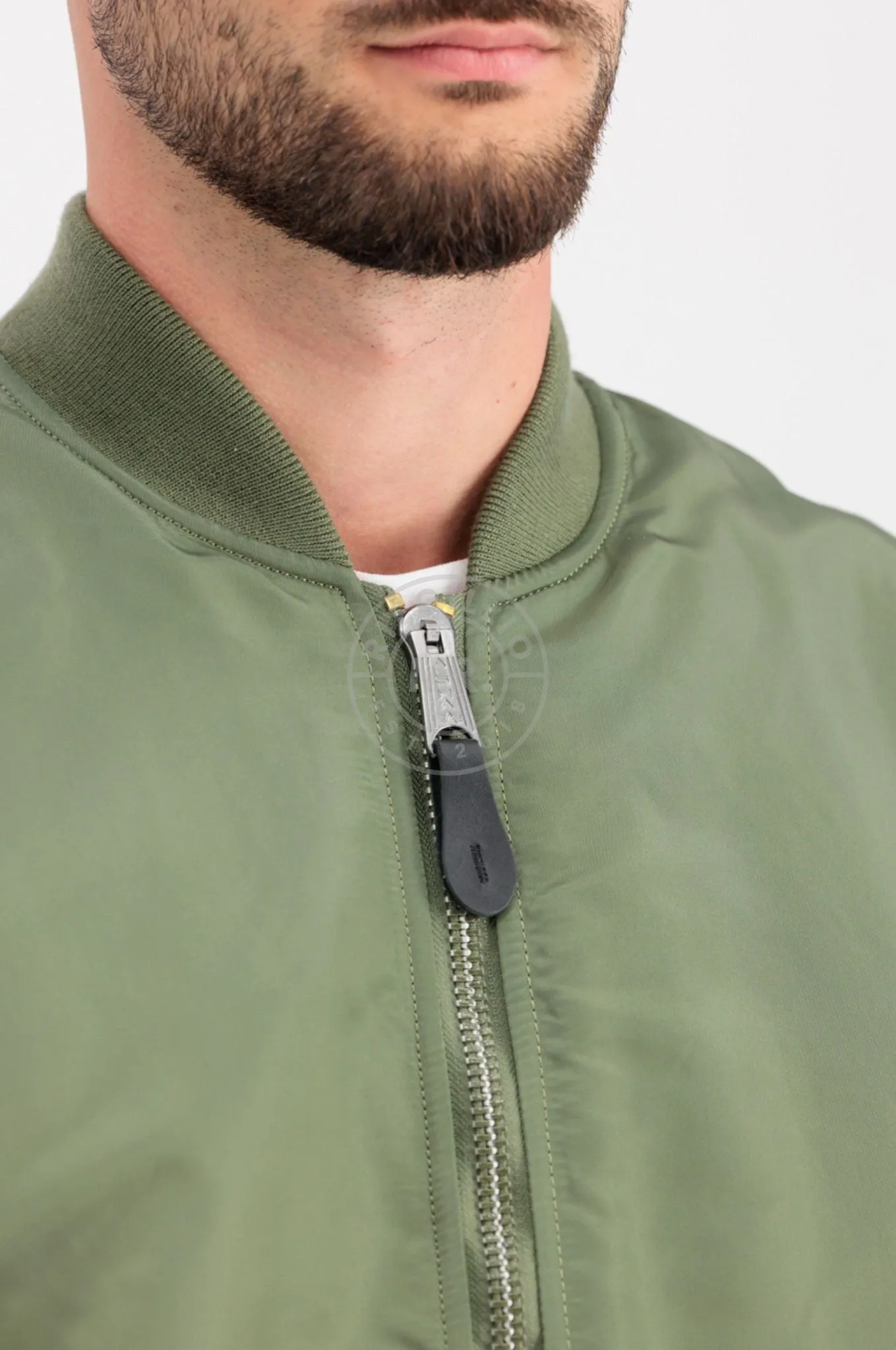 Alpha Industries MA-1 Bomber Jacket - Sage Green
