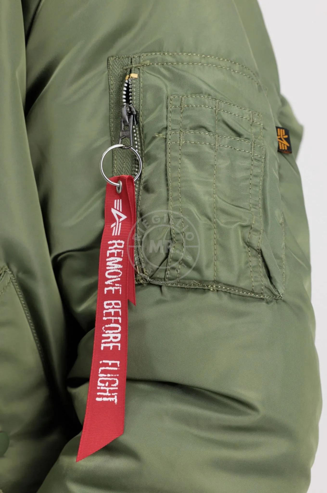 Alpha Industries MA-1 Bomber Jacket - Sage Green