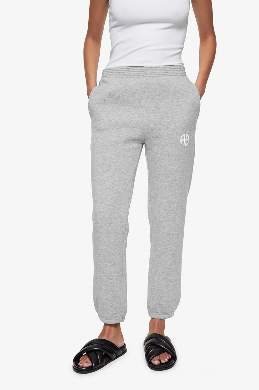 Anine Bing - Evan Jogger in Heather Grey