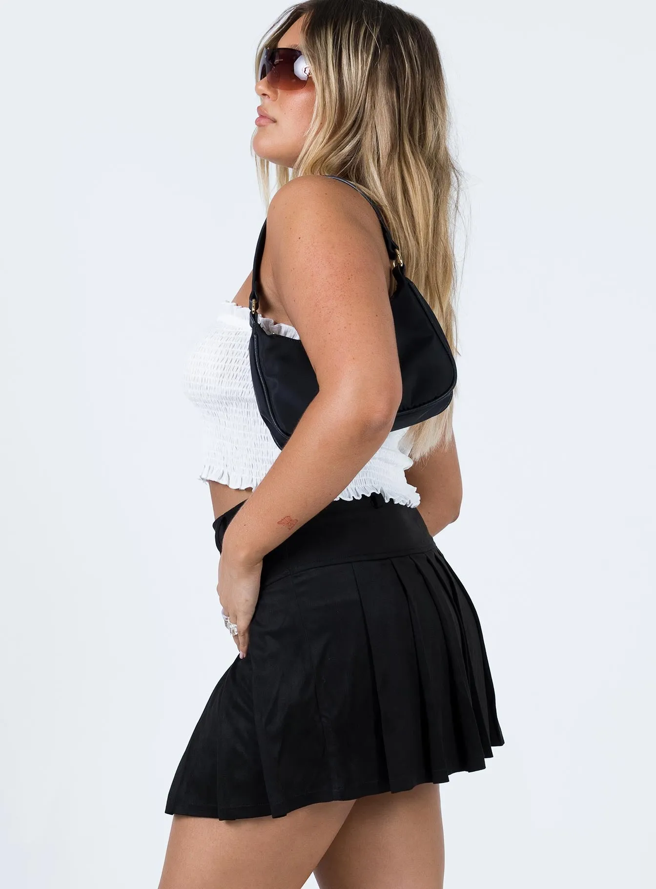 Arlo Tennis Skirt Black