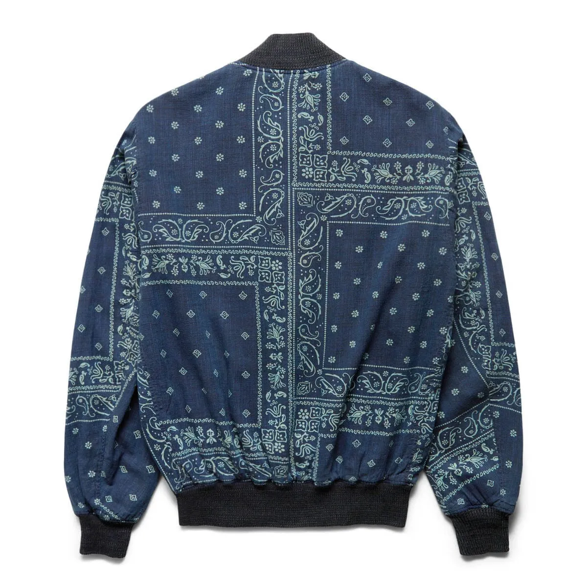 BANDANA PRINT PETWORTH BOMBER JACKET