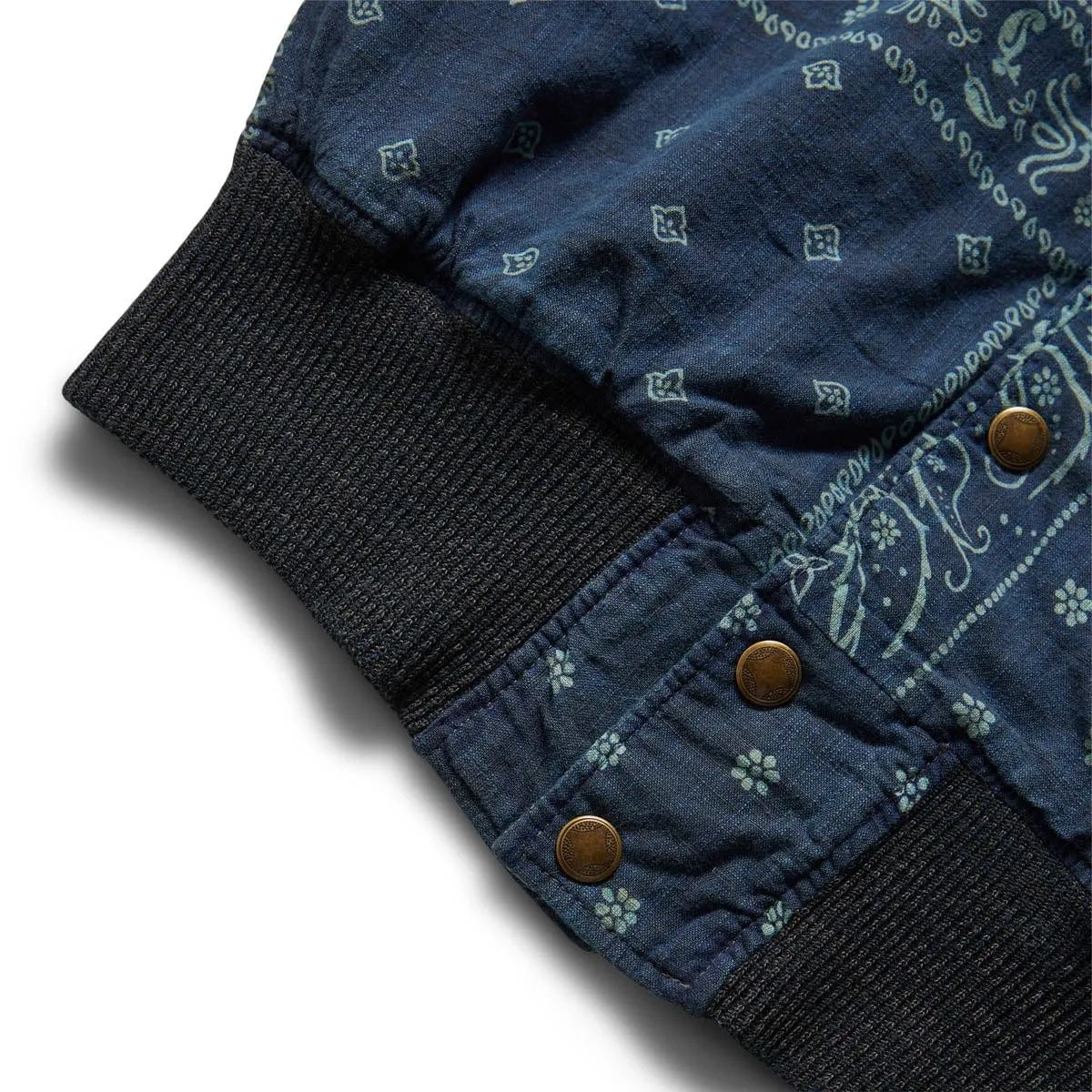 BANDANA PRINT PETWORTH BOMBER JACKET