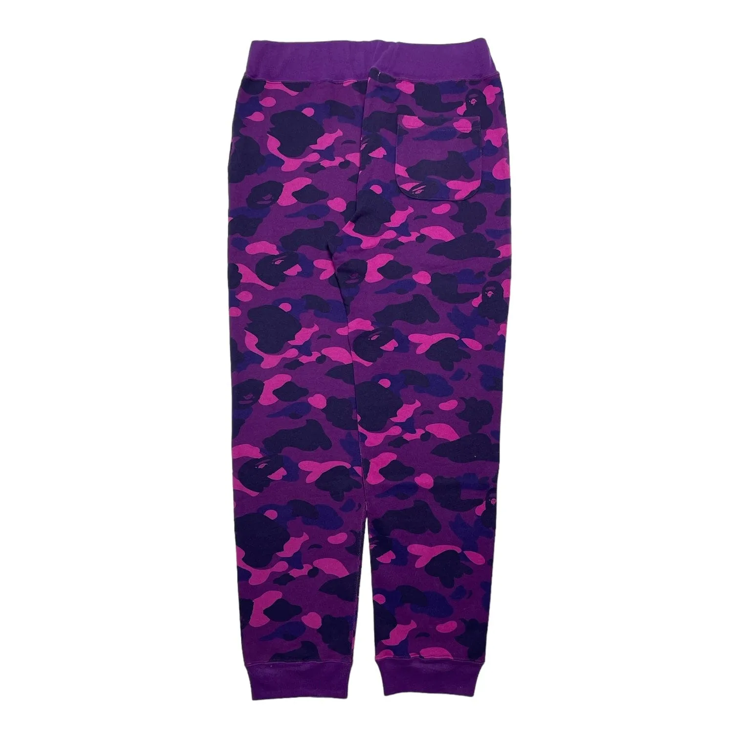 BAPE Color Camo Tiger Sweatpants Purple Pre-Owned