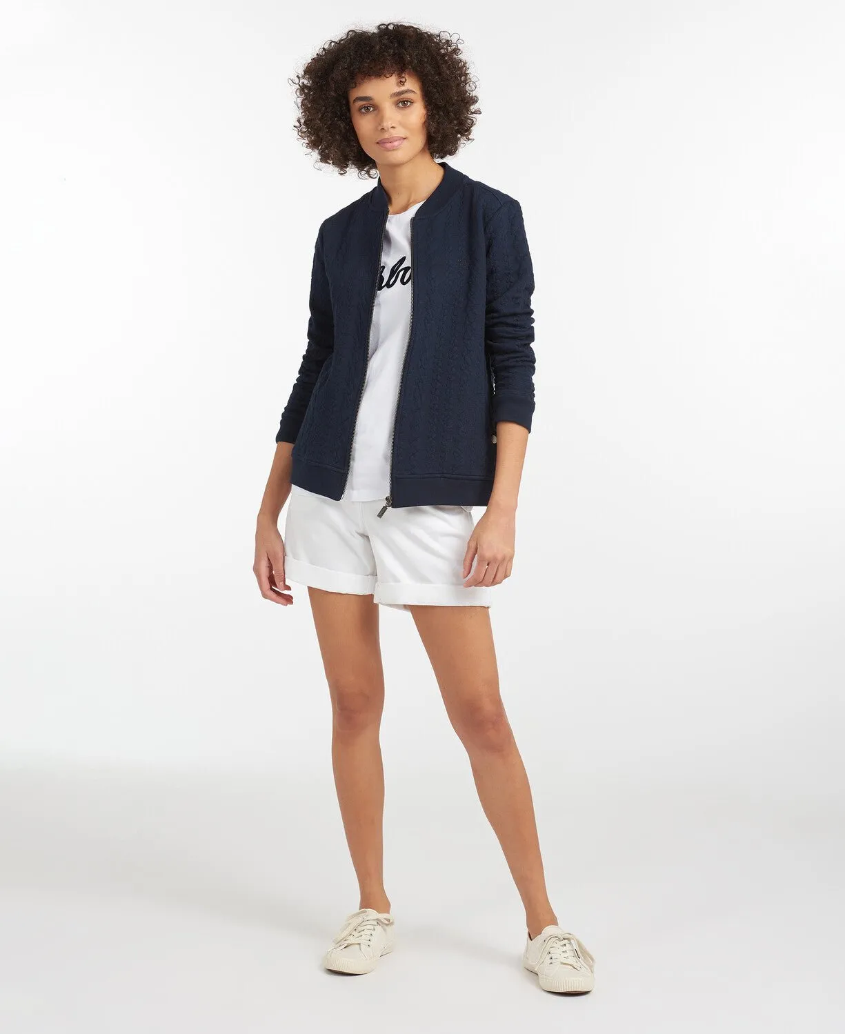 BARBOUR LADIES Kelsey Knit Jacket NAVY