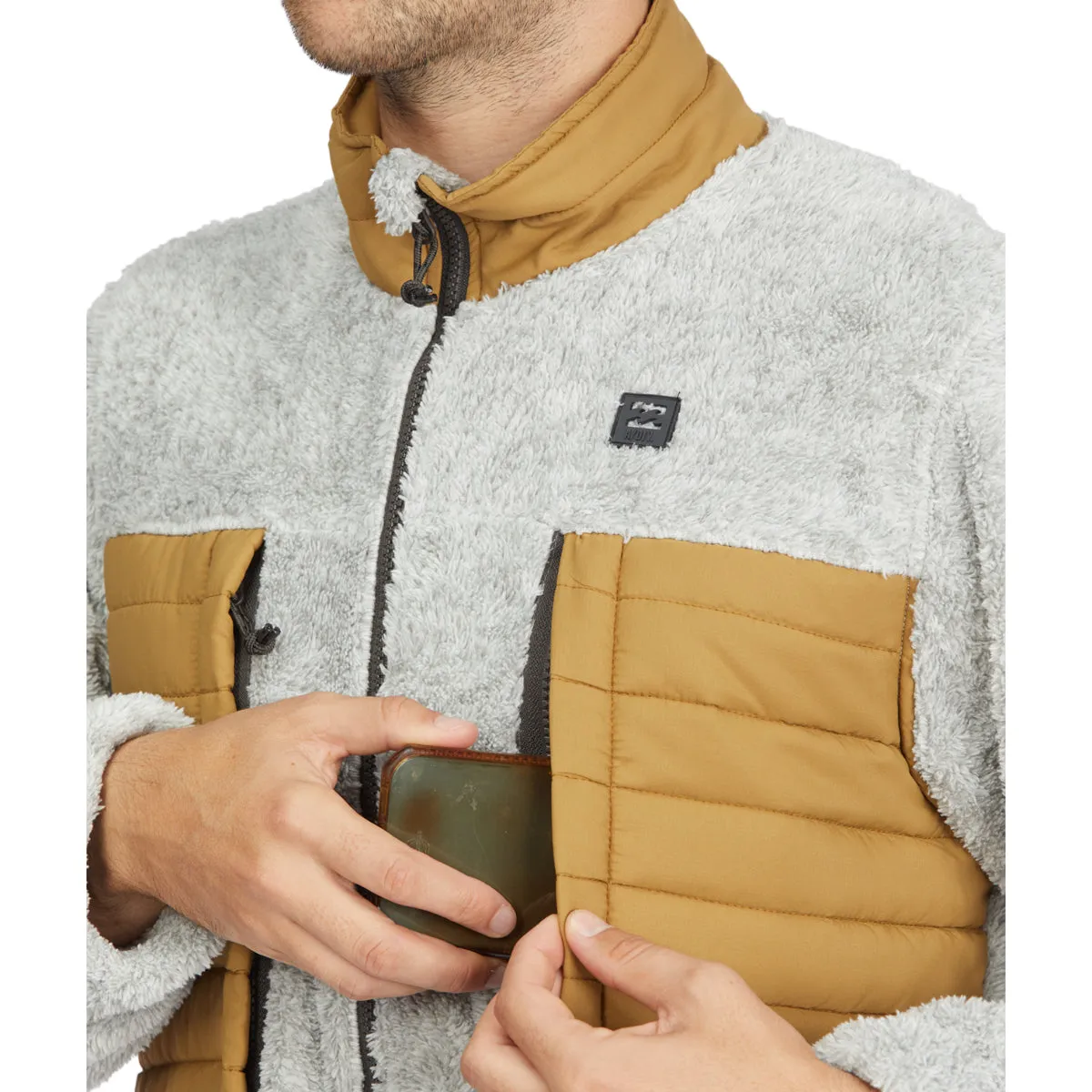 Billabong A/Div Glacier Mock Neck Fleece Zip Jacket