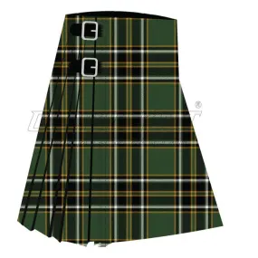 Birmingham Irish Pipes Drums Premium Tartan Kilt
