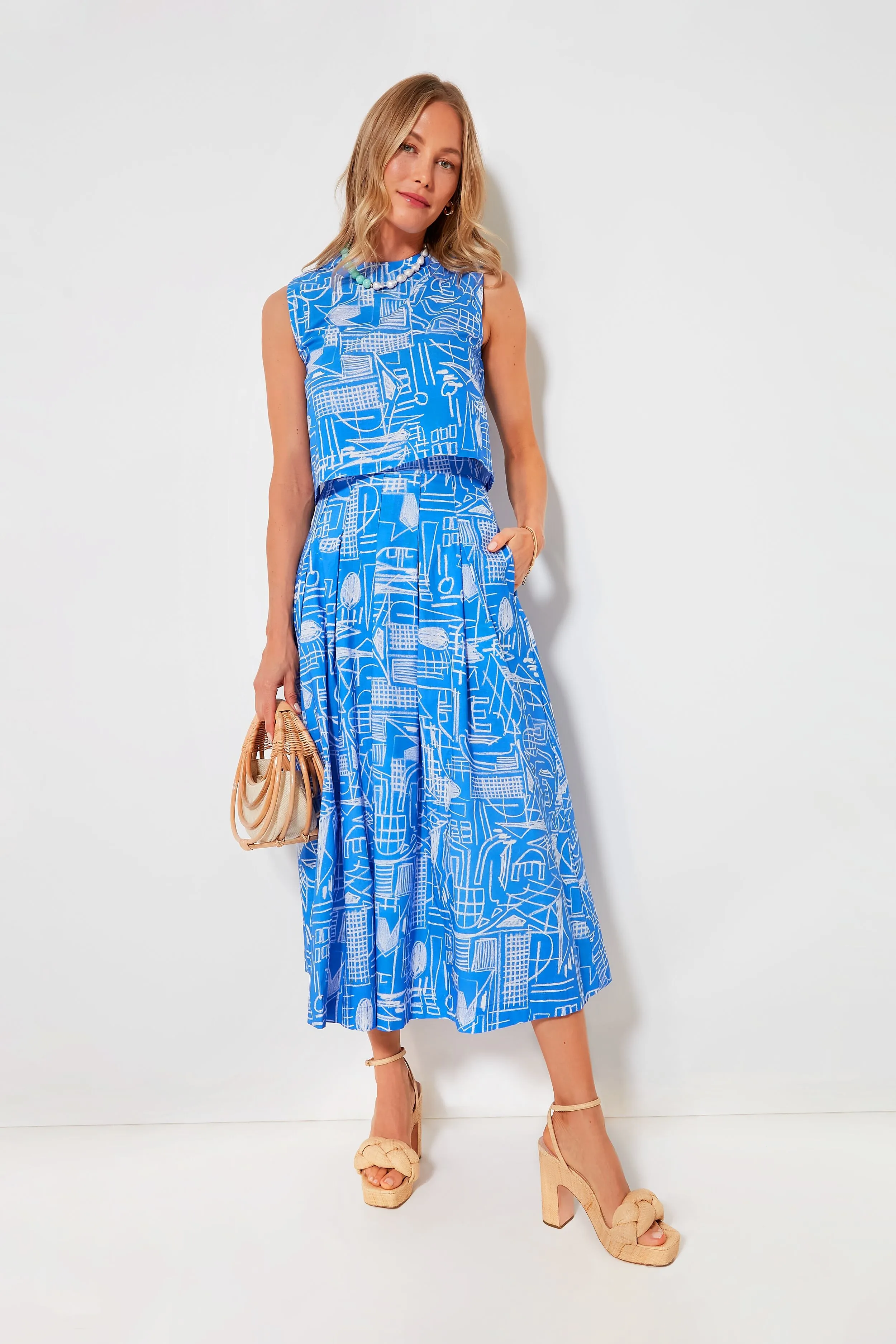 Blue Chalk Line Alexis Skirt