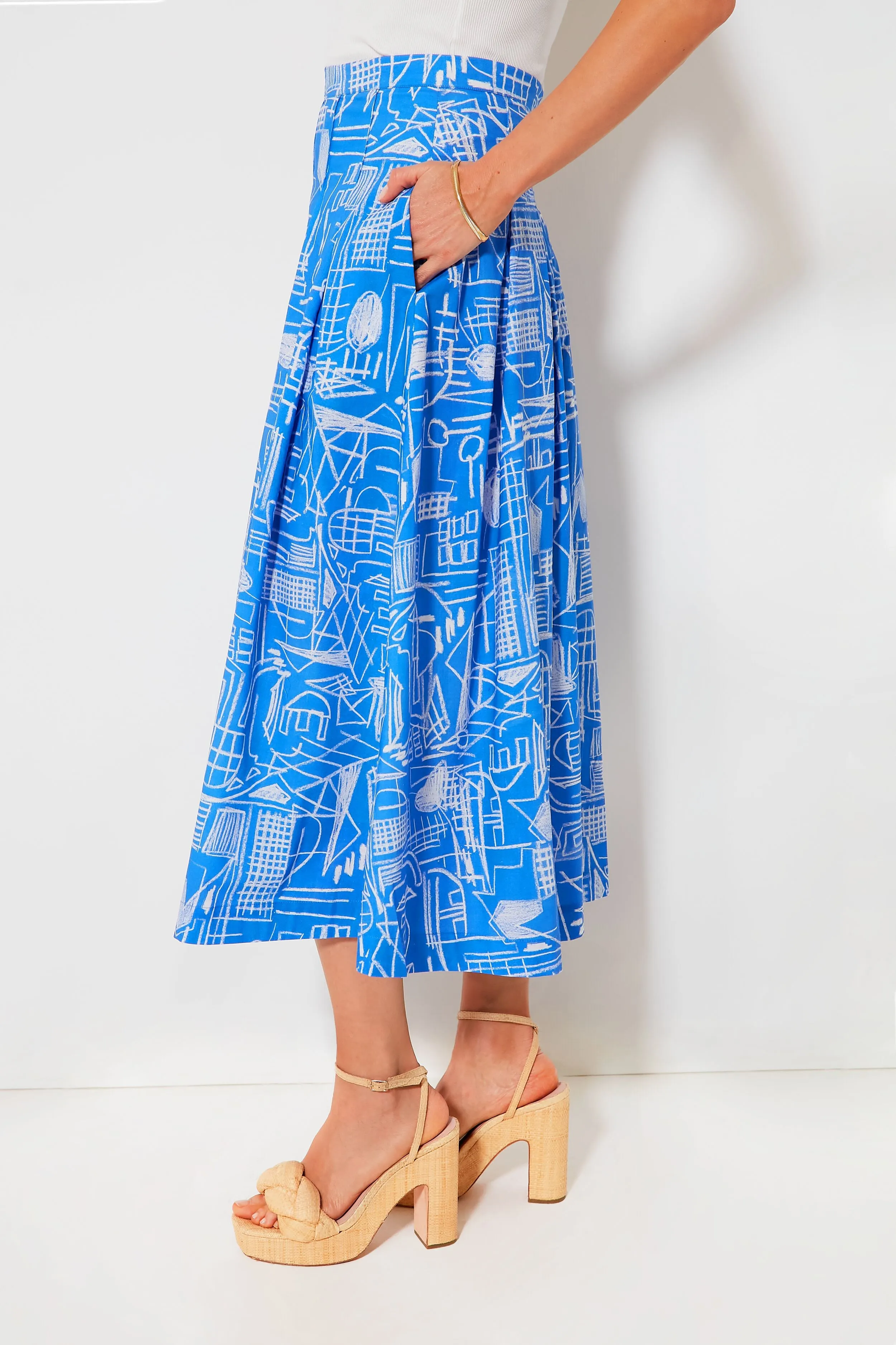Blue Chalk Line Alexis Skirt