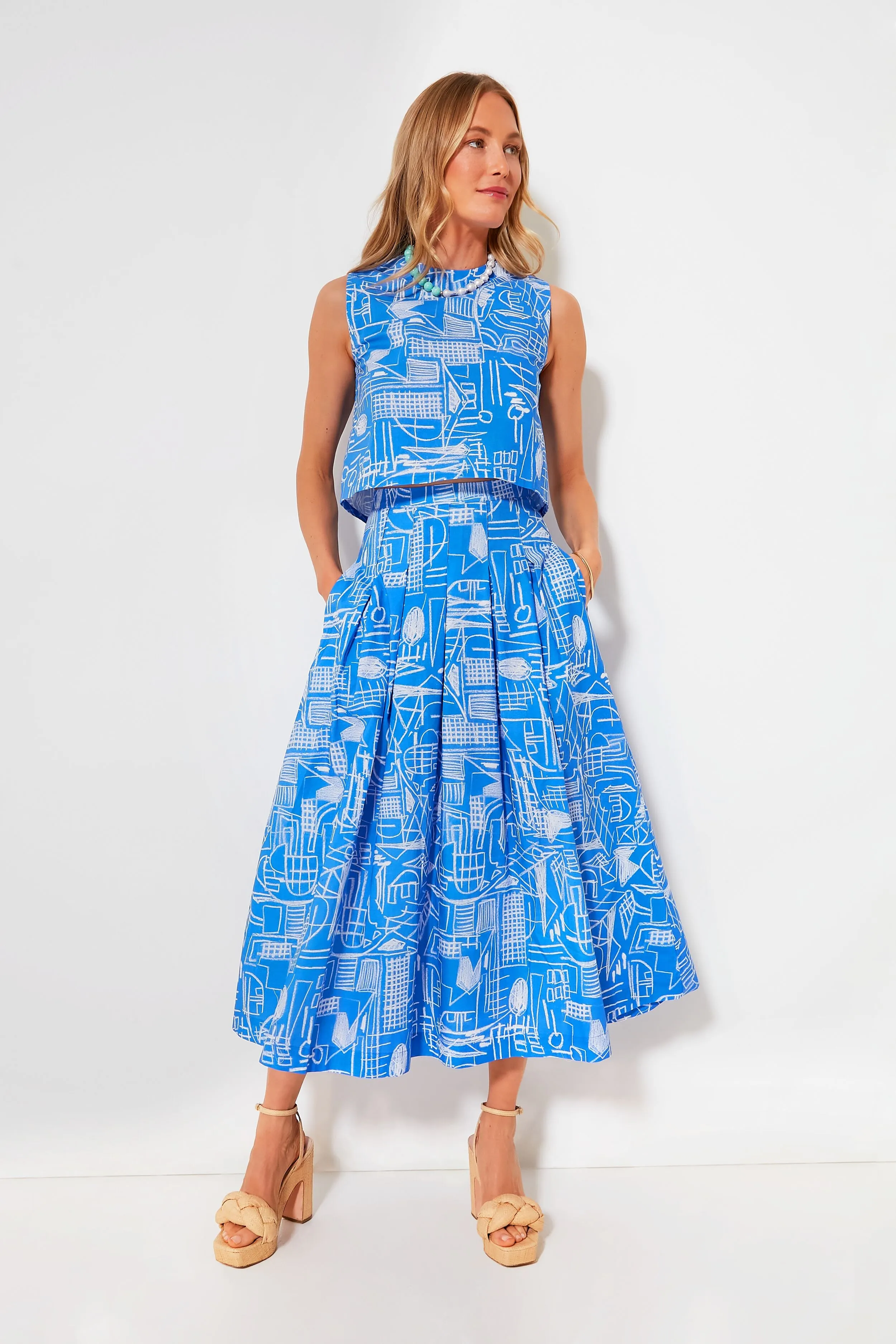 Blue Chalk Line Alexis Skirt