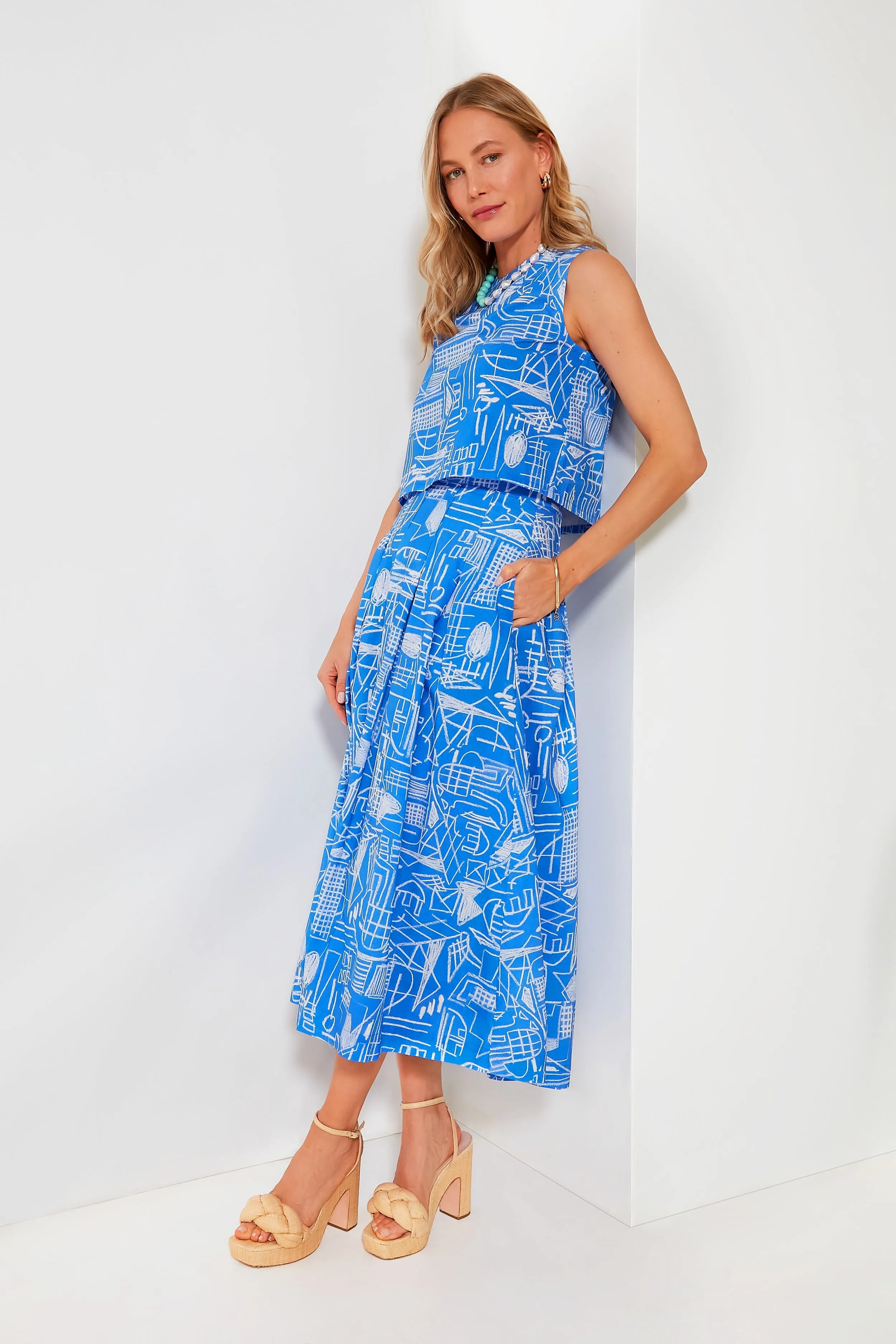 Blue Chalk Line Alexis Skirt