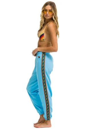 BOLT STRIPE SWEATPANTS - SKY