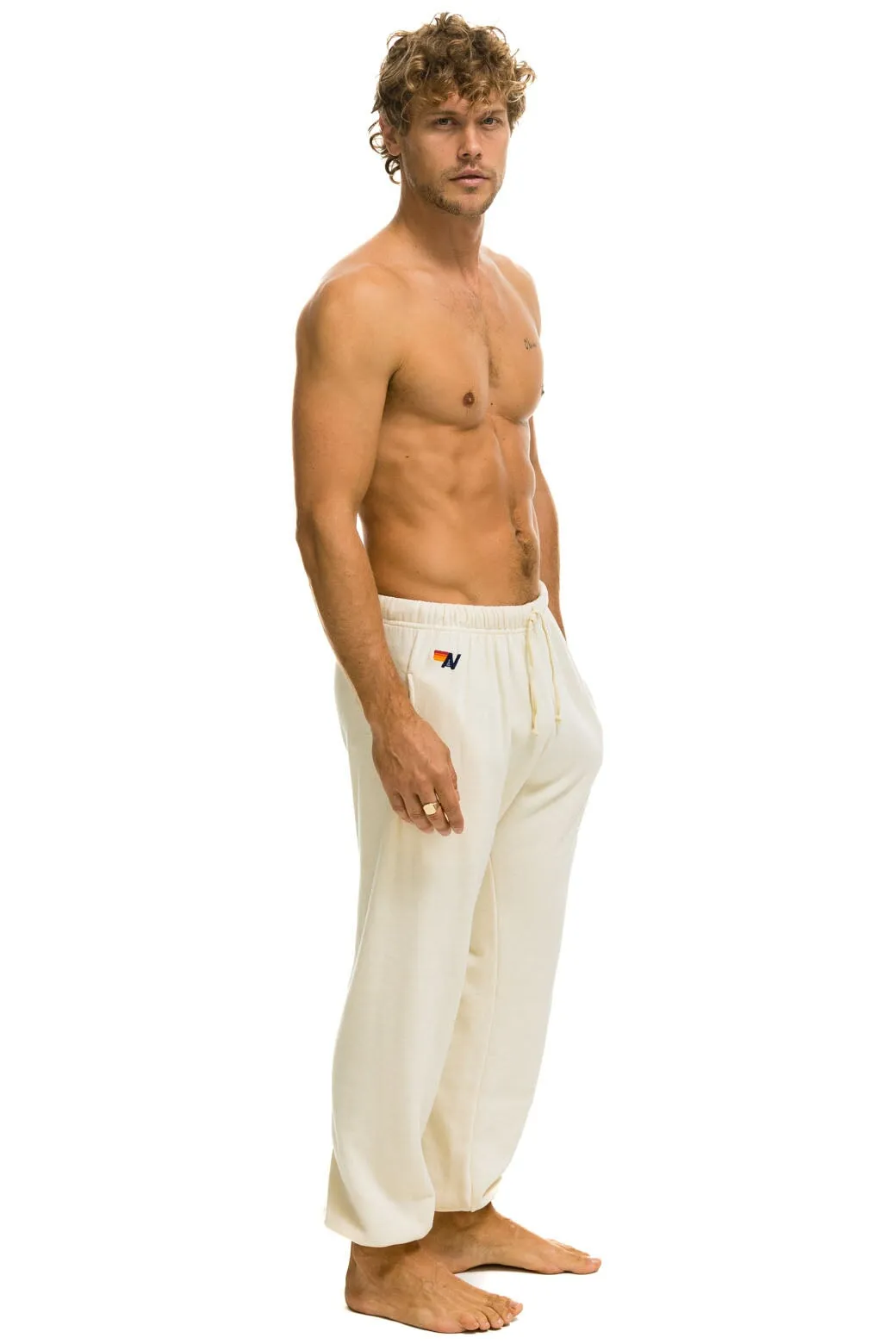BOLT SWEATPANTS - VINTAGE WHITE