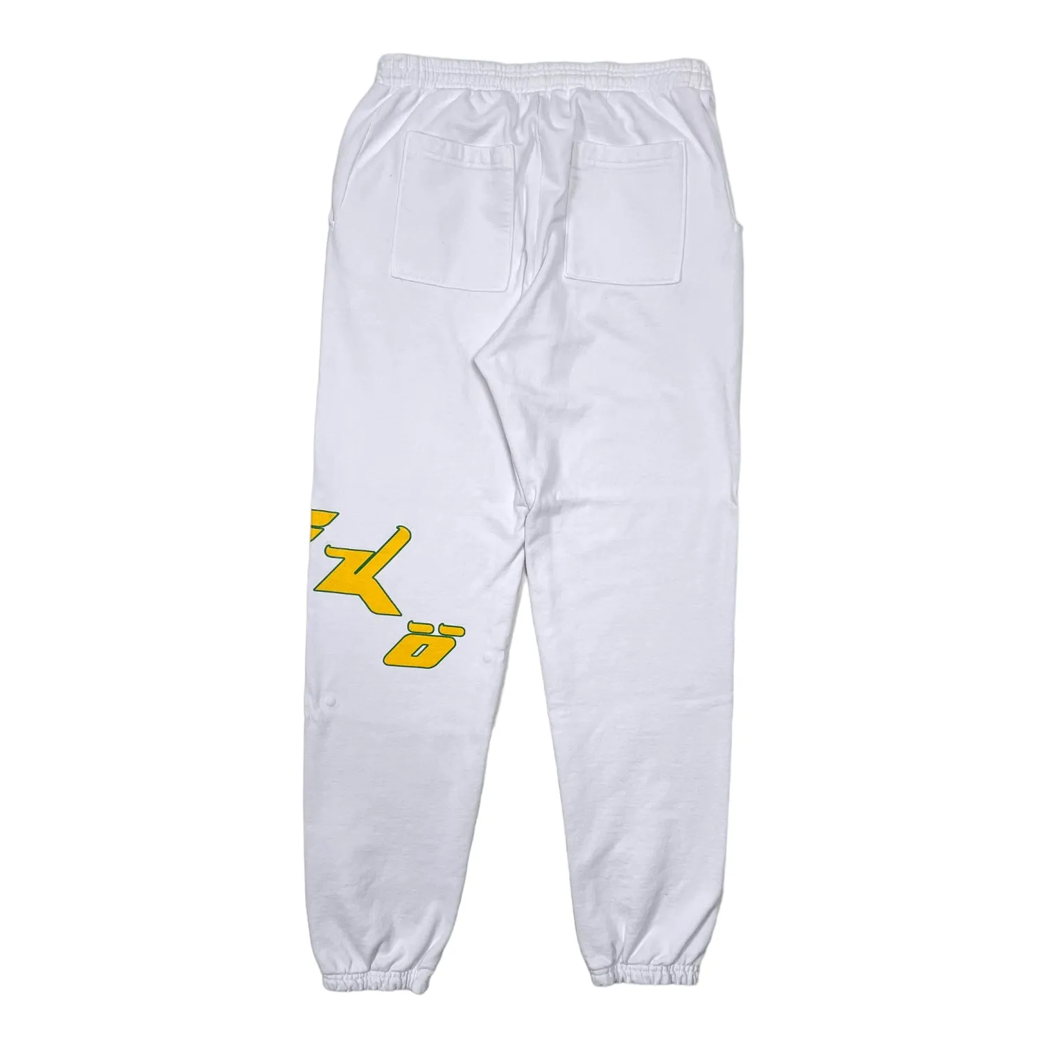 Bornfrompain Sicko OG Pain Sweatpants Lime White