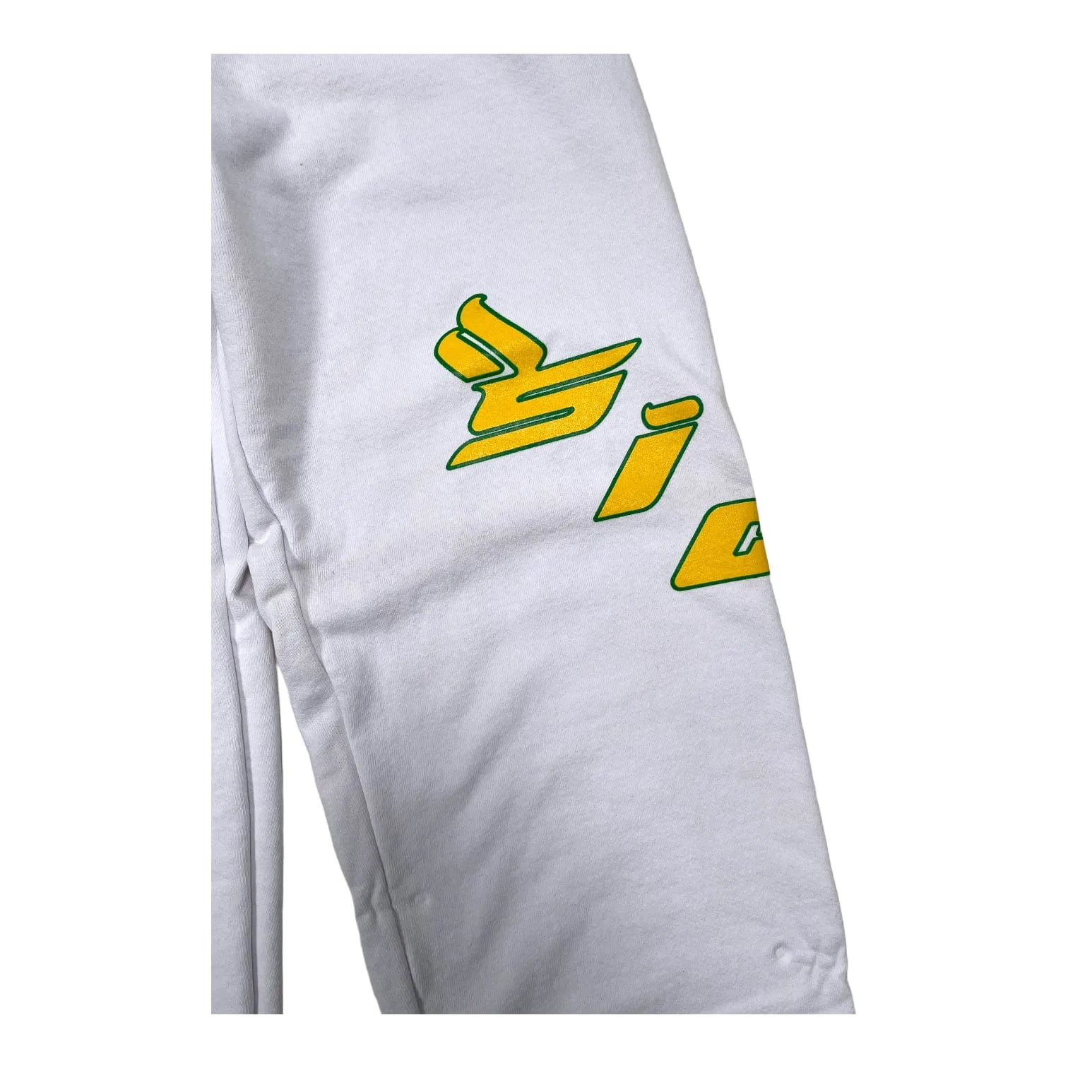 Bornfrompain Sicko OG Pain Sweatpants Lime White