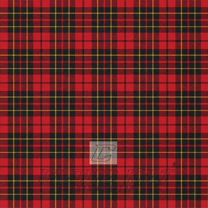 Brodie Red Modern Tartan Kilt