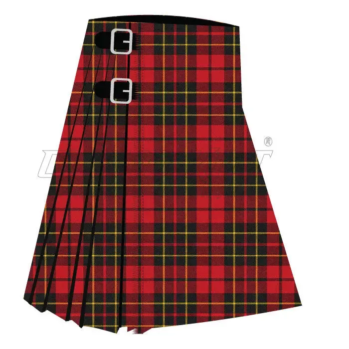 Brodie Red Modern Tartan Kilt