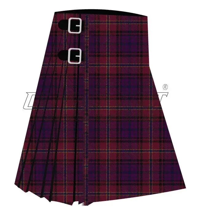 Bute Heather Autumn Premium Tartan Kilt