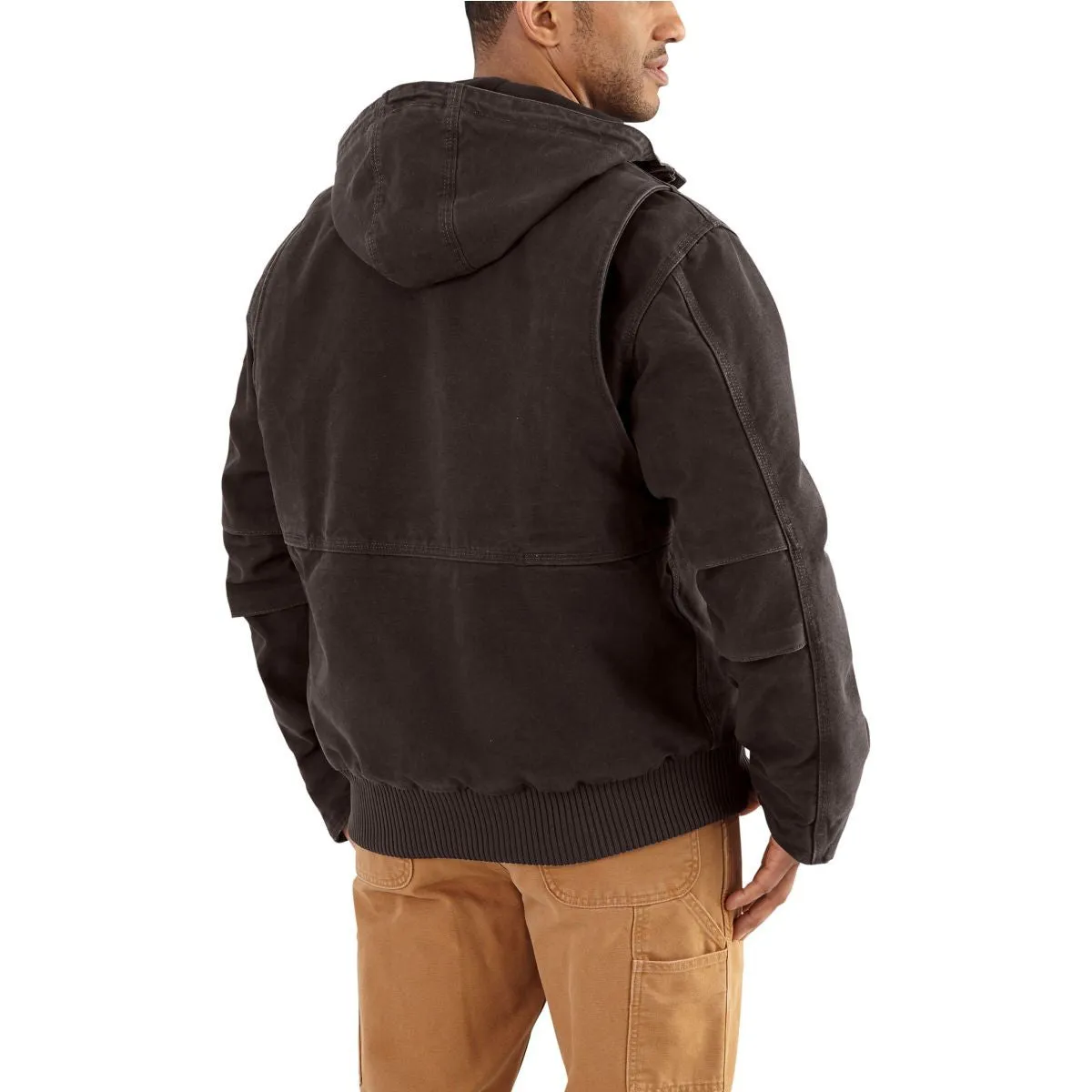 Carhartt Men's Dark Brown Full Swing Armstrong Active Jacket