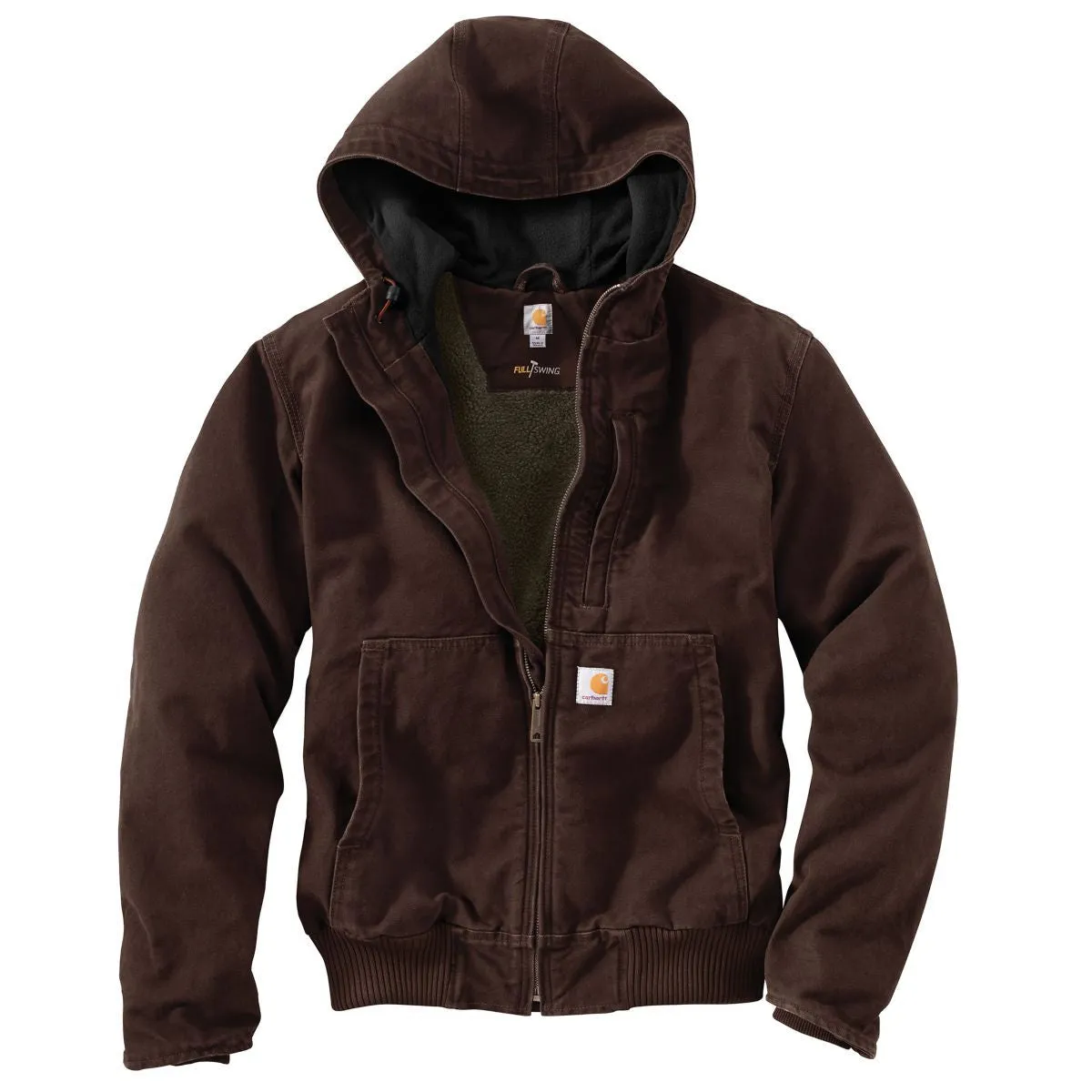 Carhartt Men's Dark Brown Full Swing Armstrong Active Jacket