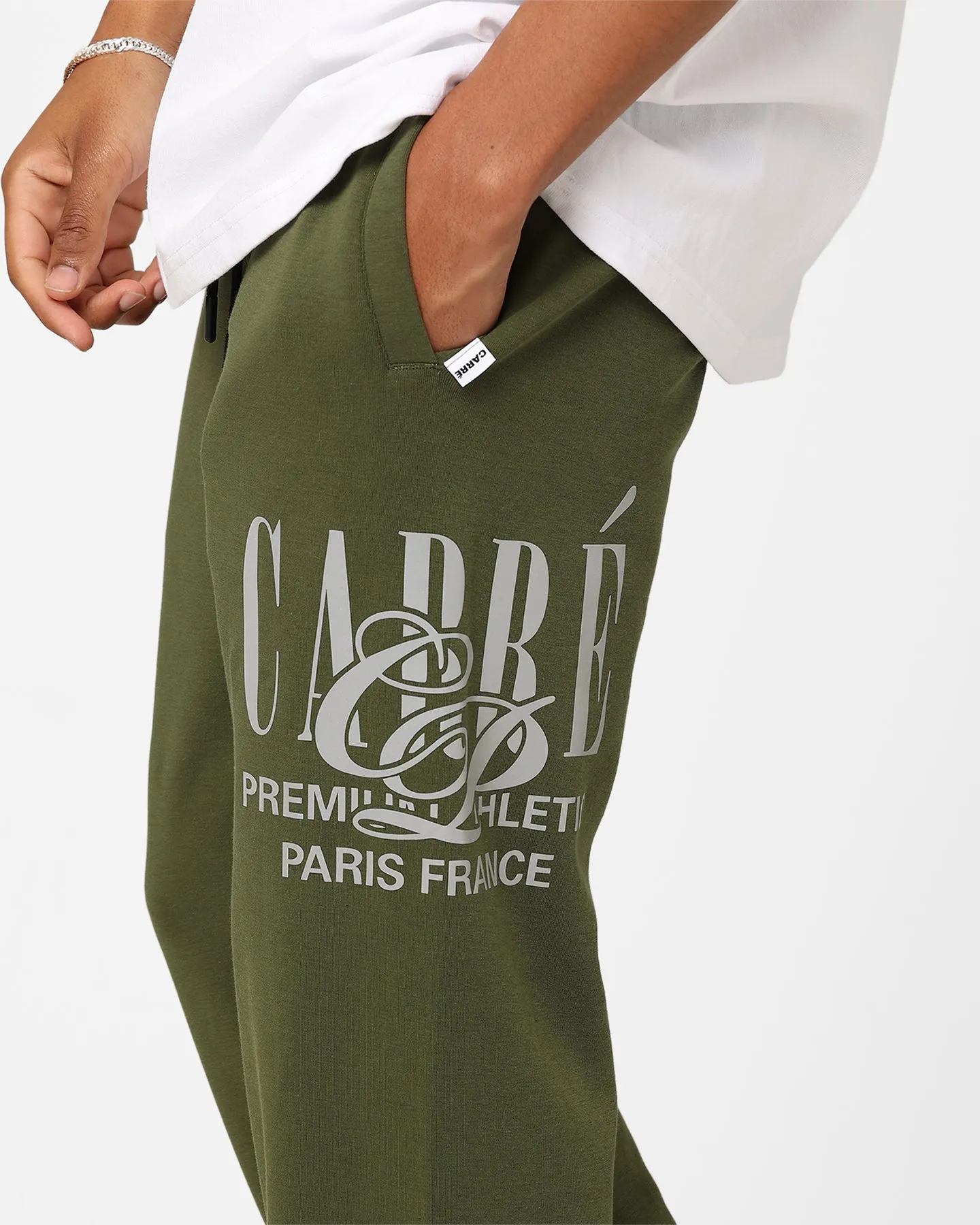 Carre Top Team Motion Sweatpants Army Green