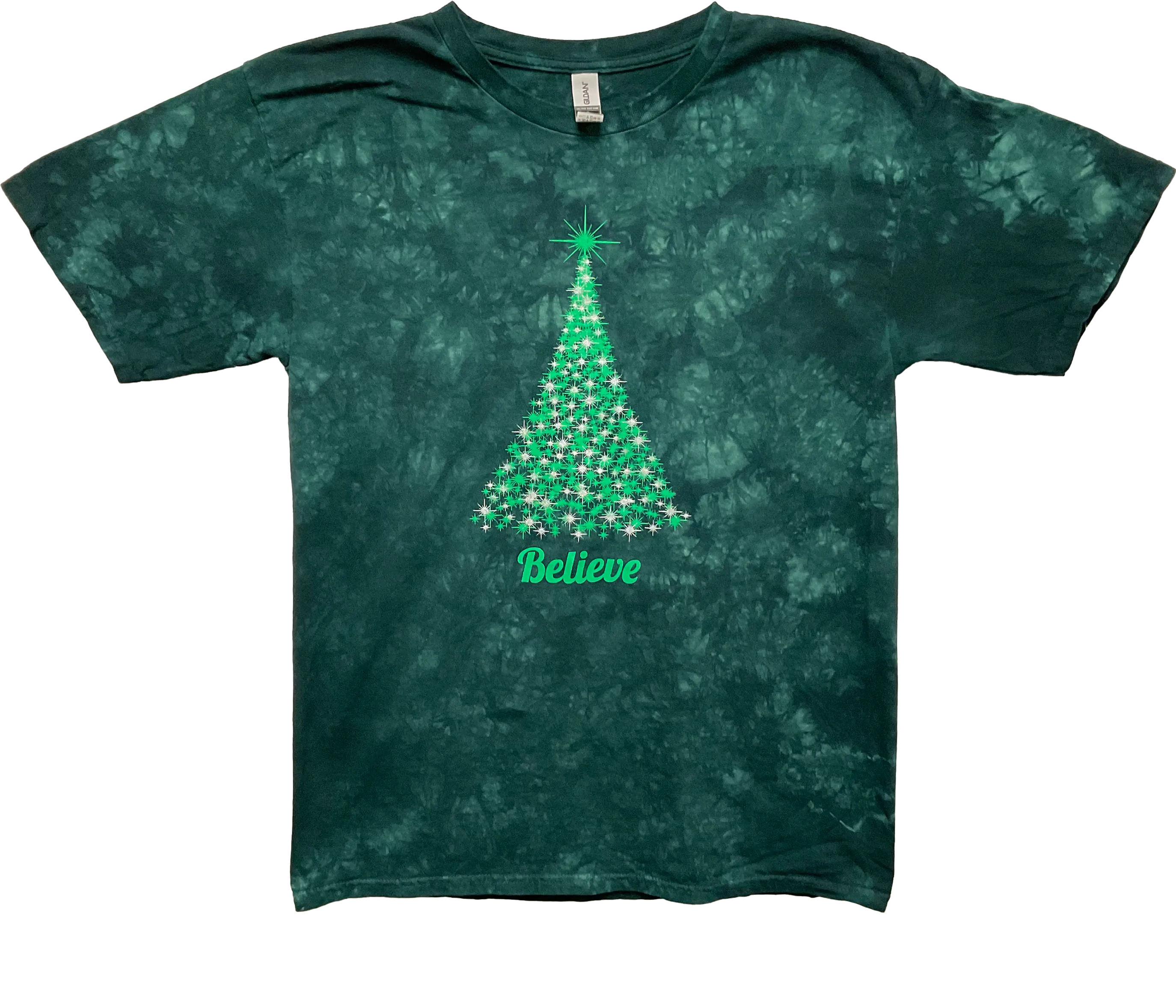 Christmas Sparkle Tie Dye