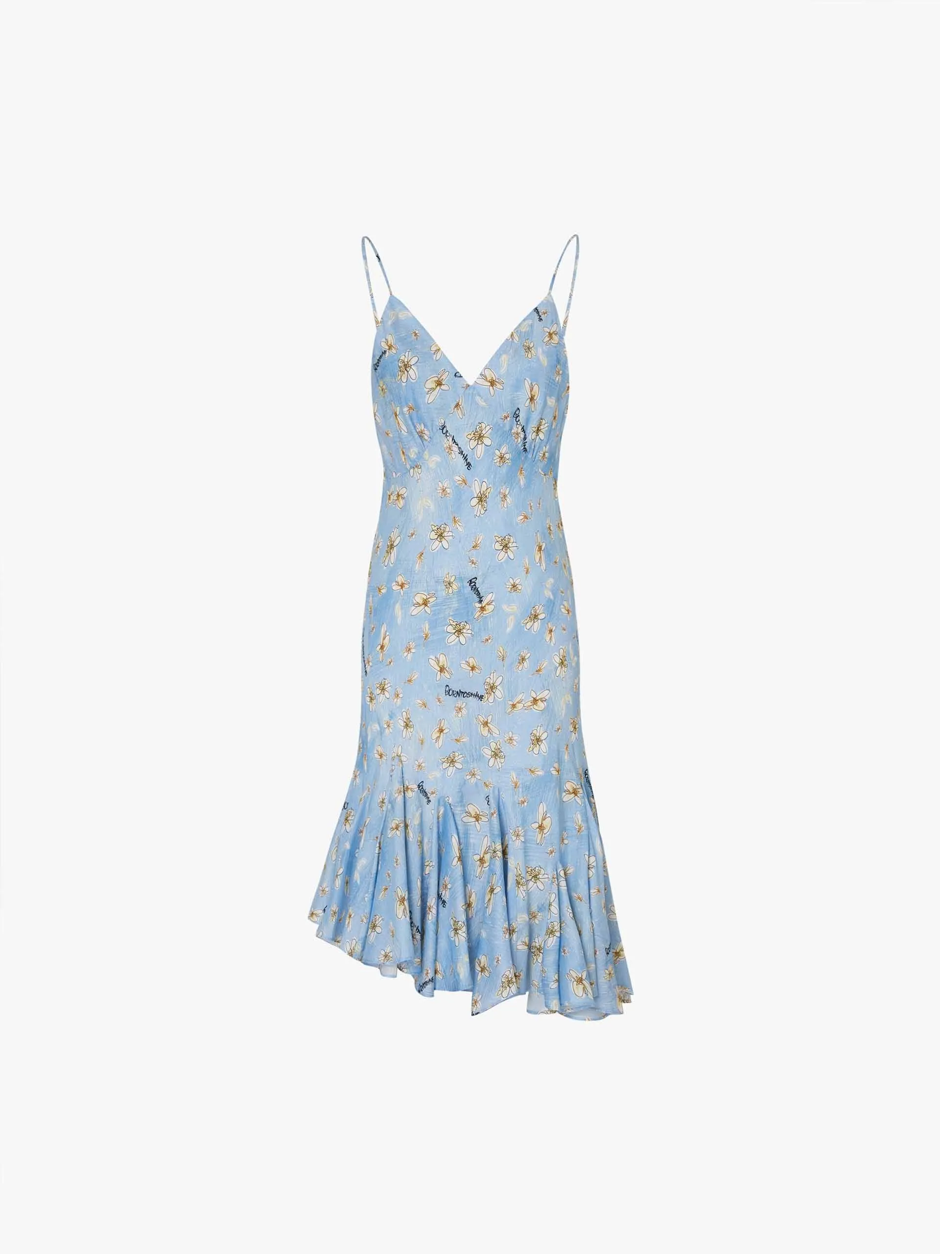 Daisy Print Mini Dress