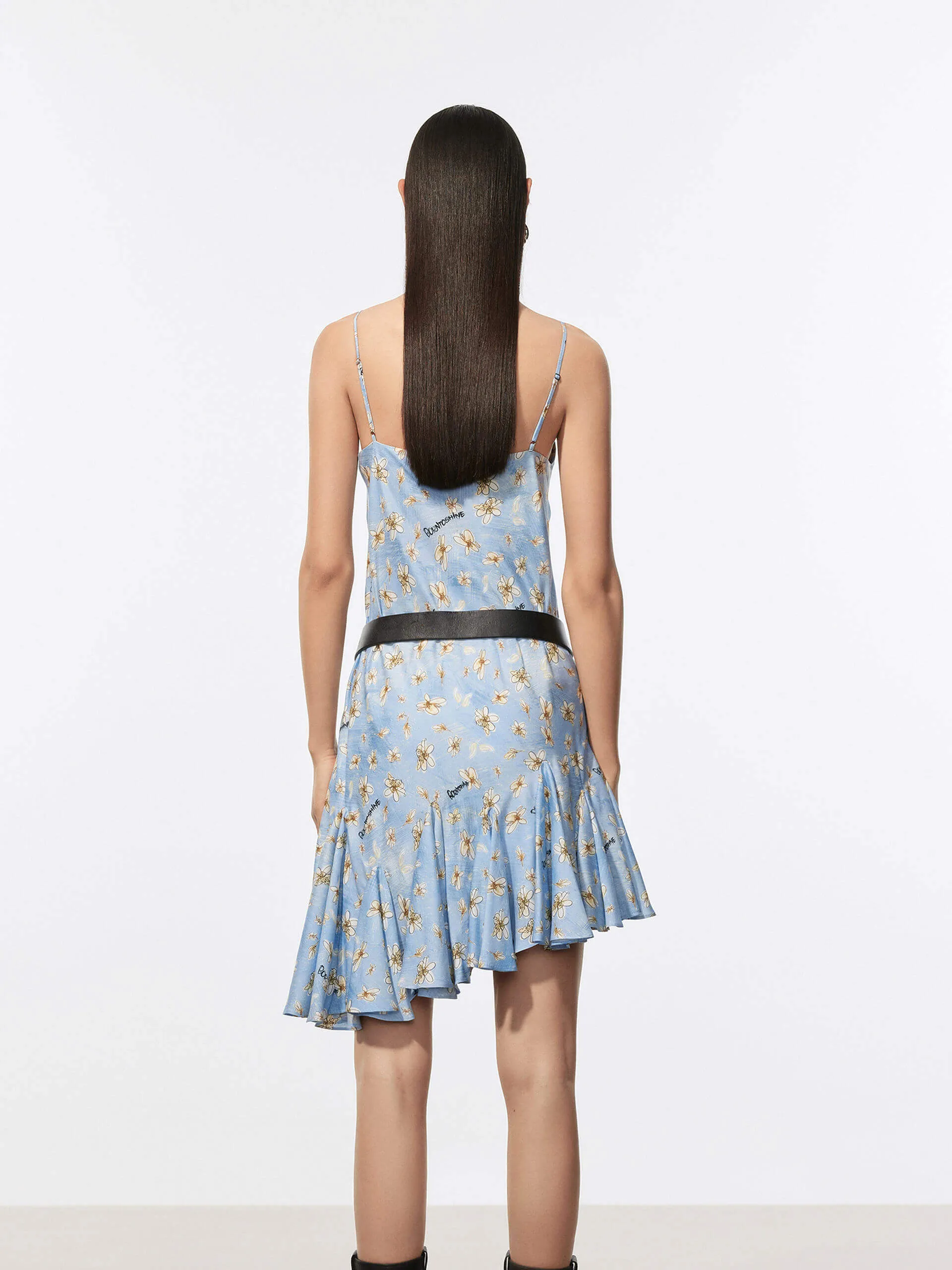 Daisy Print Mini Dress