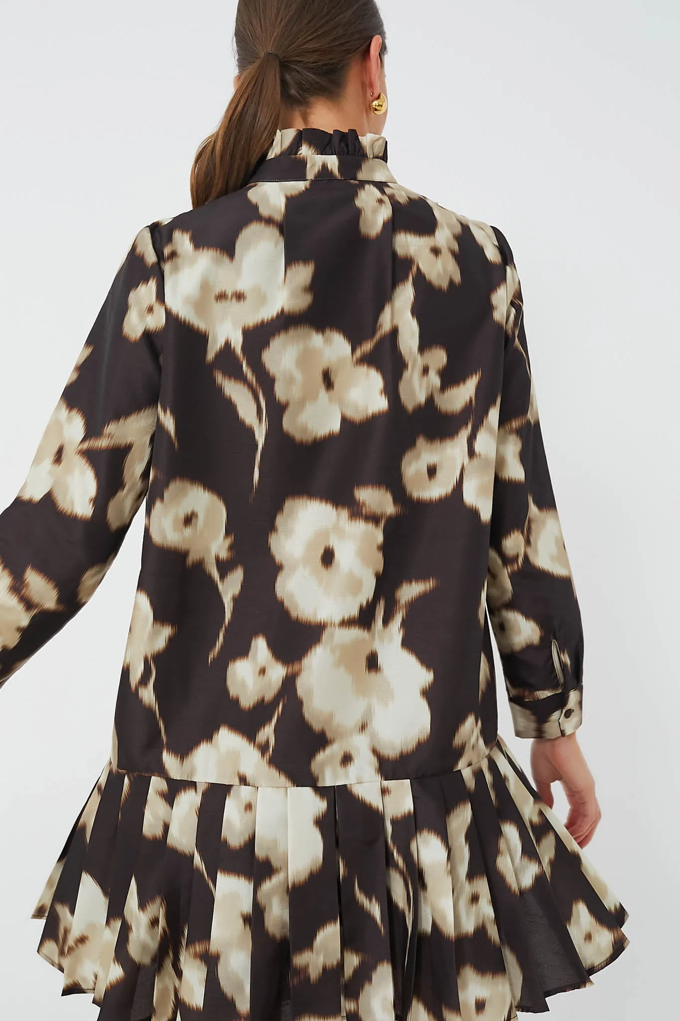Dappled Hollyhock Tate Dress