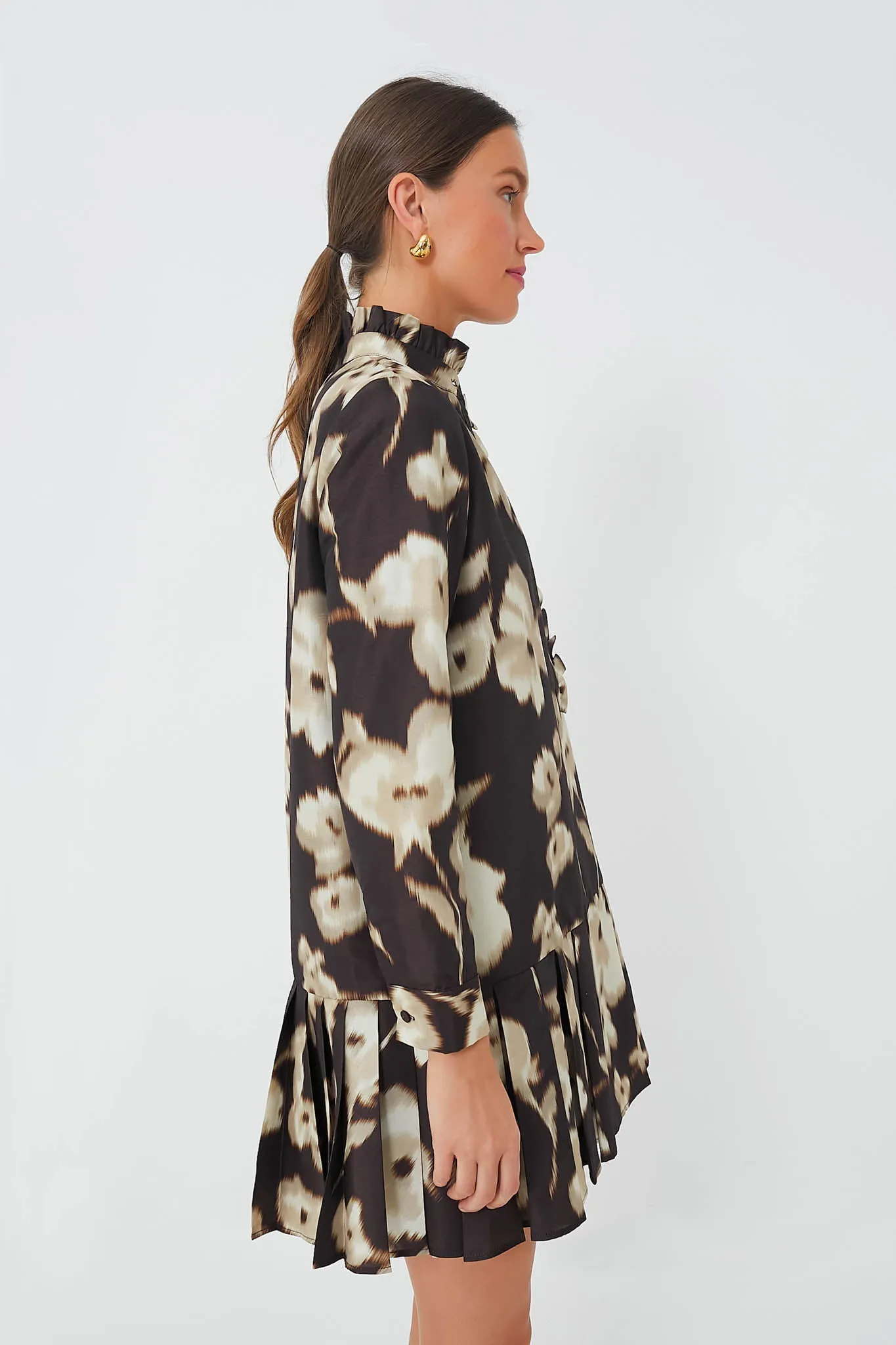Dappled Hollyhock Tate Dress