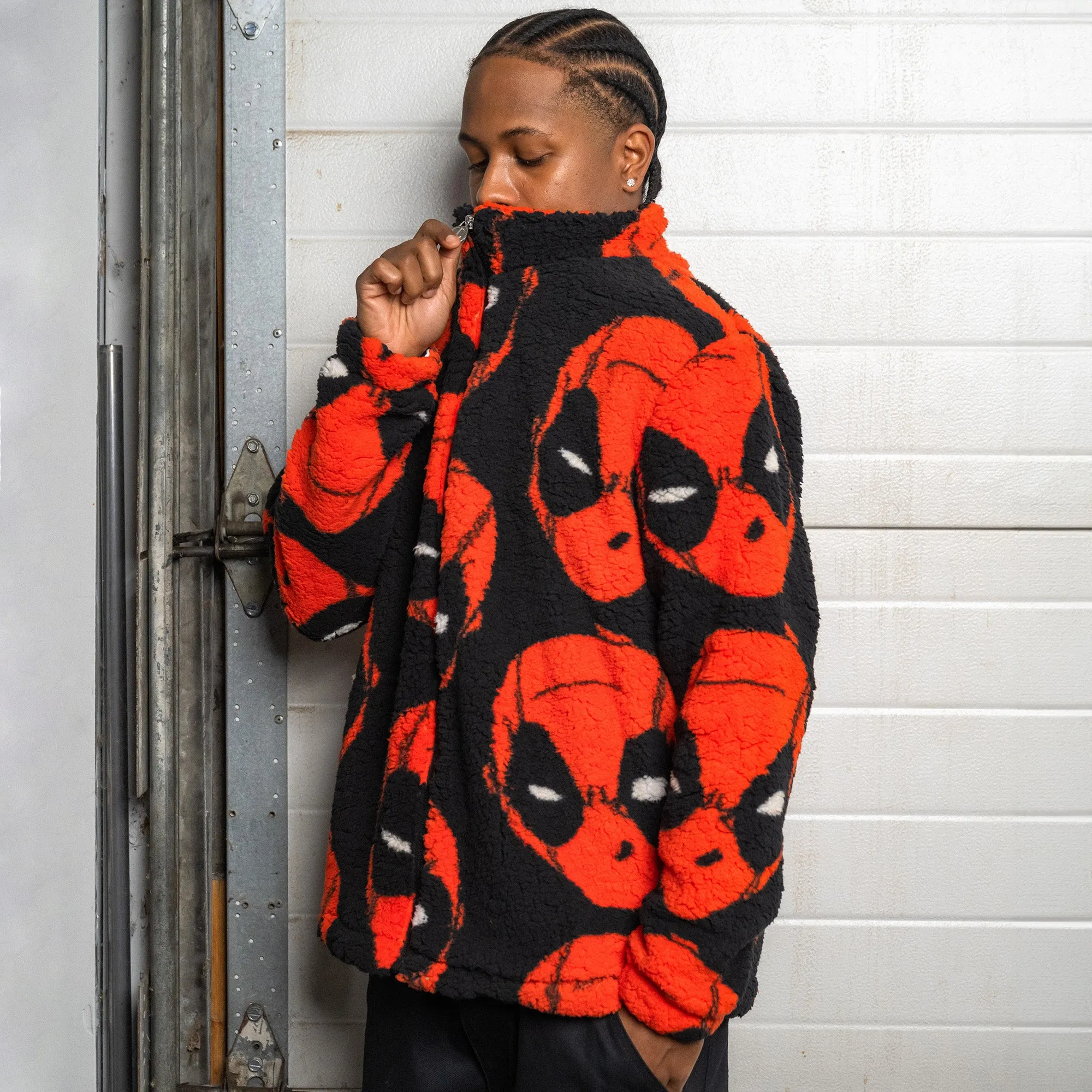 Deadpool Sherpa Jacket