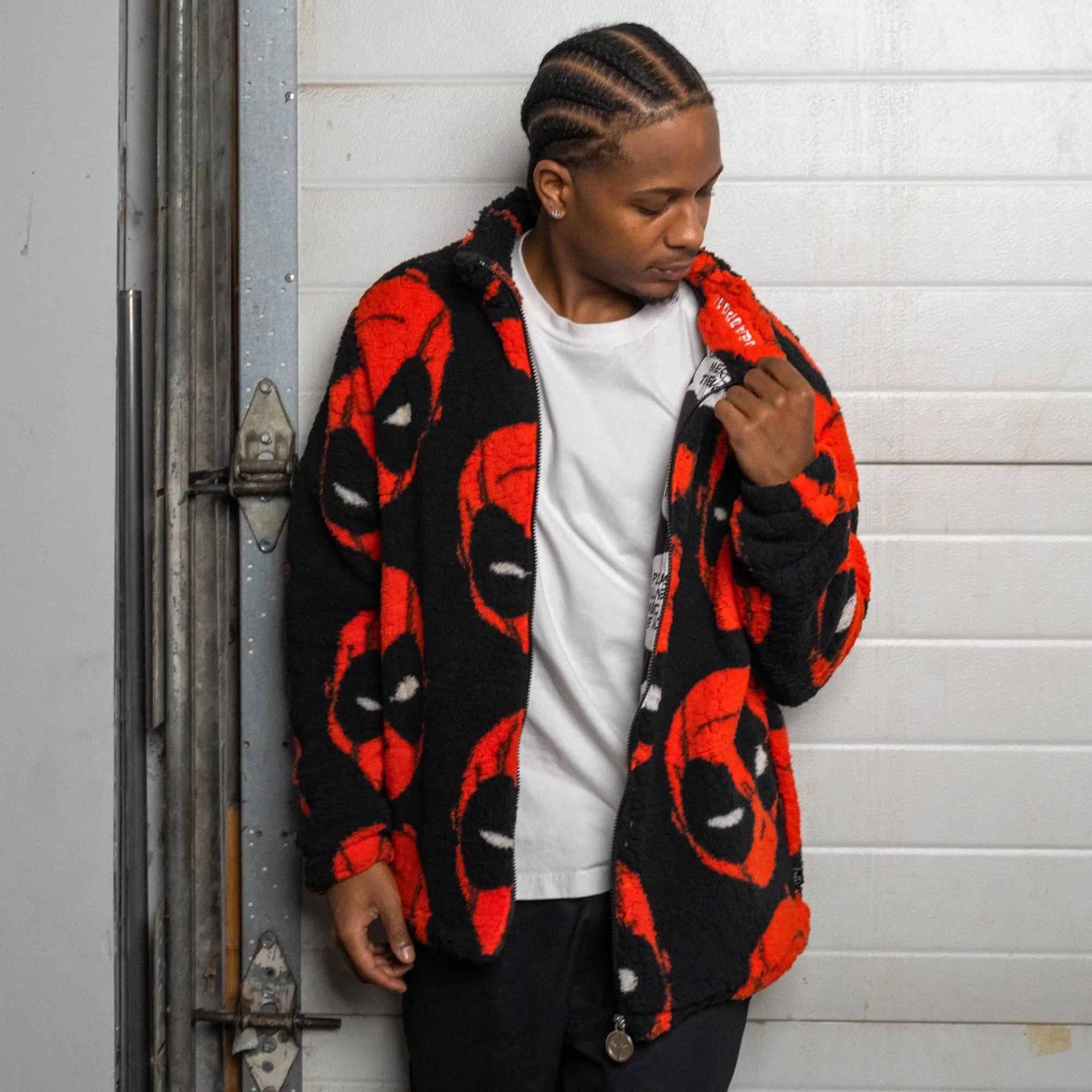 Deadpool Sherpa Jacket