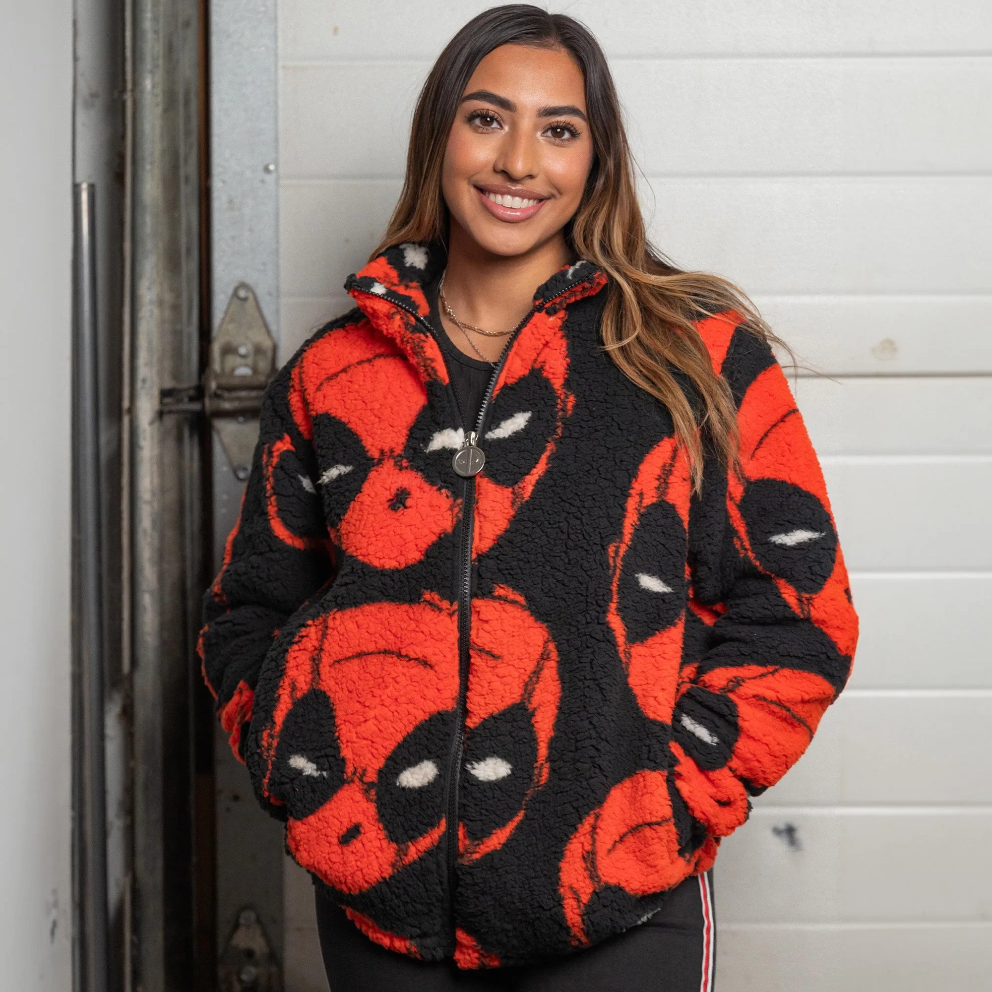 Deadpool Sherpa Jacket