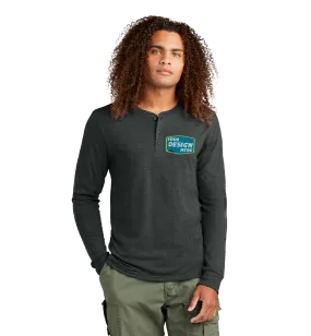 District Custom Men's Perfect Tri Long Sleeve Henley