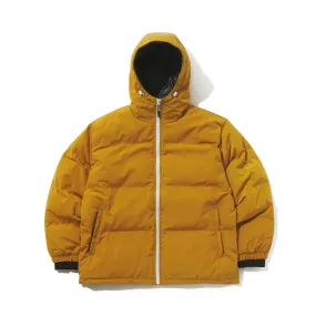 DSXBS LIGHT UP HOODED PADDING JUMPER MUSTARD
